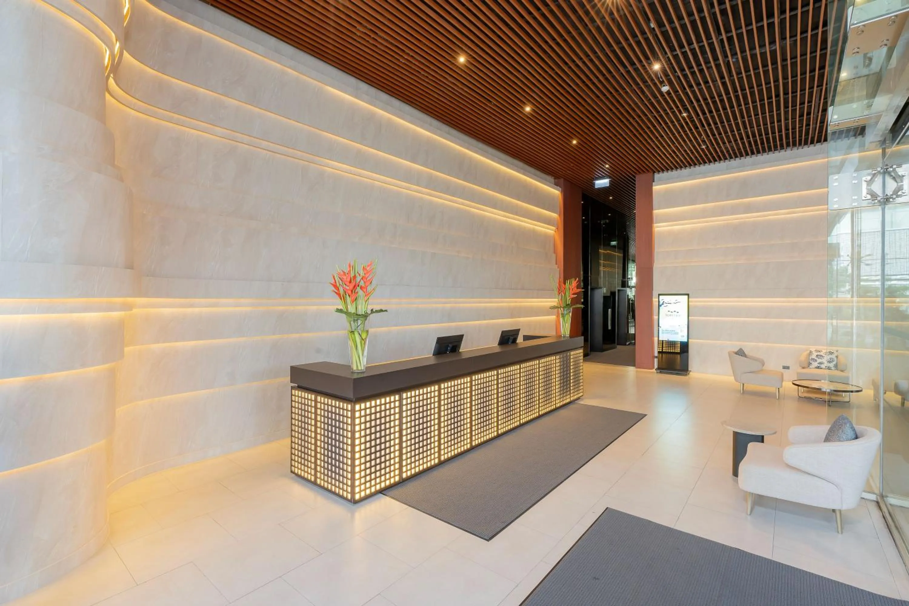 Lobby or reception in Akara Hotel Pattaya