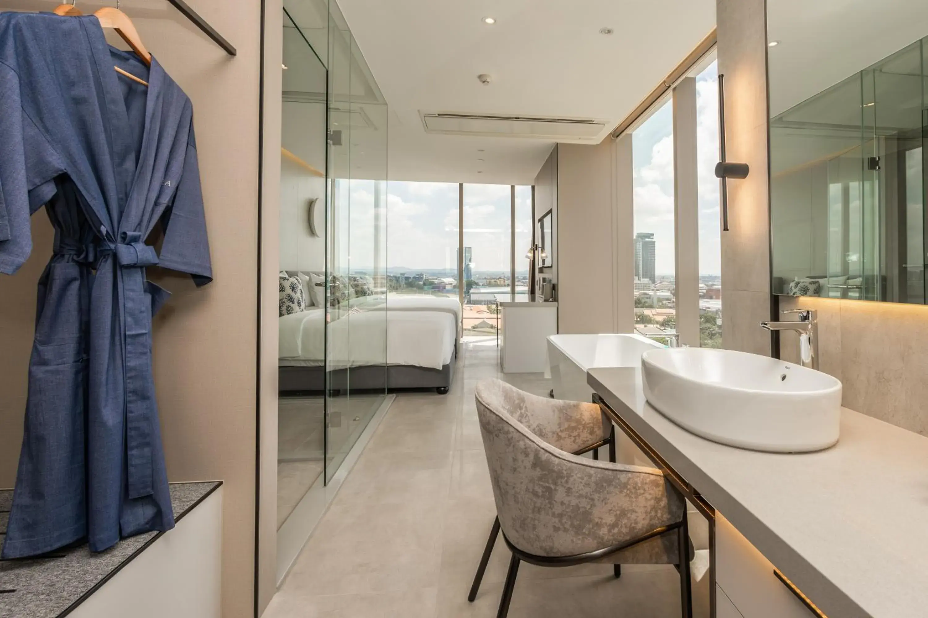 Bed in Akara Hotel Pattaya Bed in Akara Hotel Pattaya