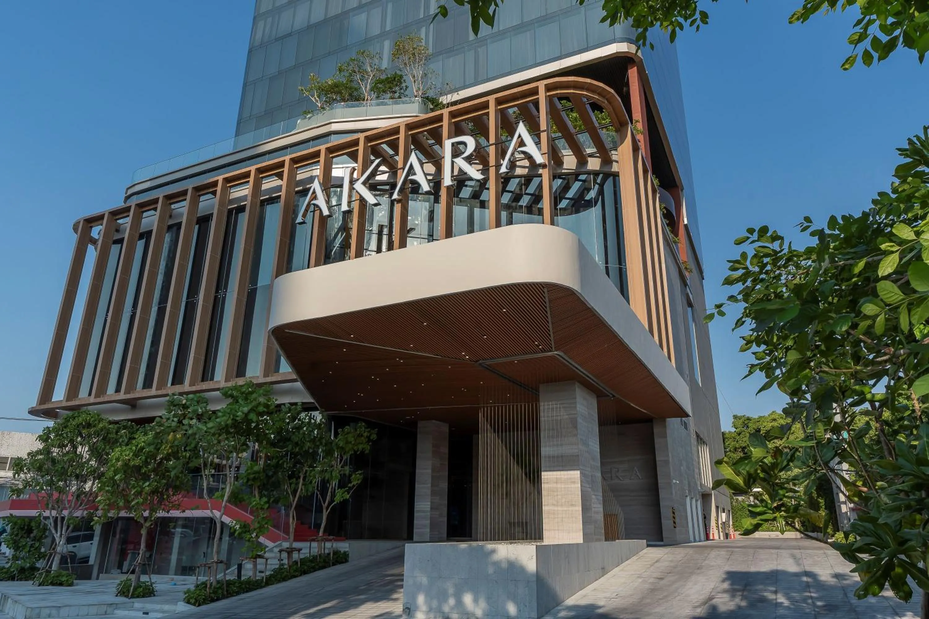 Property building in Akara Hotel Pattaya
