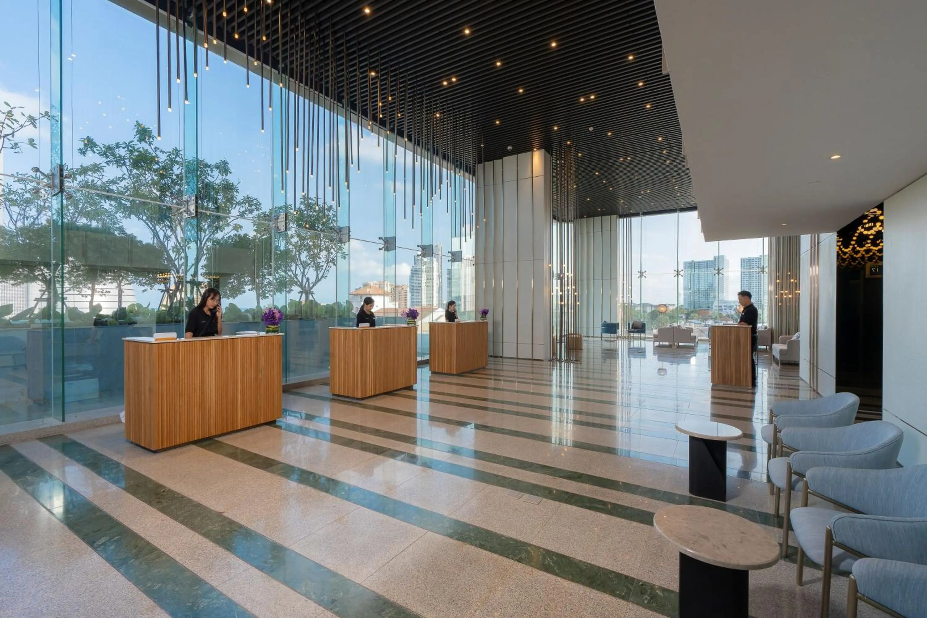 Lobby or reception in Akara Hotel Pattaya