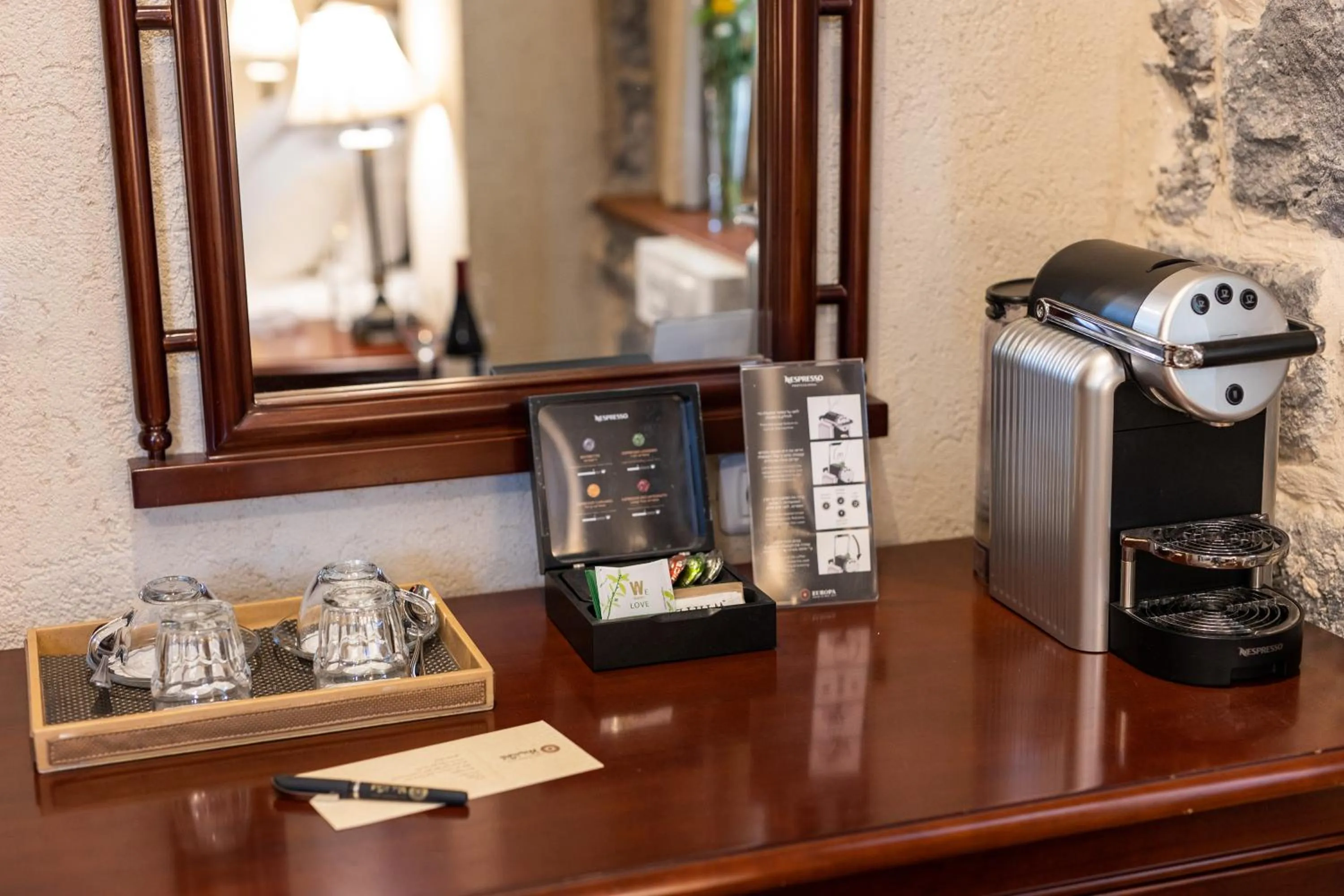 Coffee/tea facilities in Europa 1917