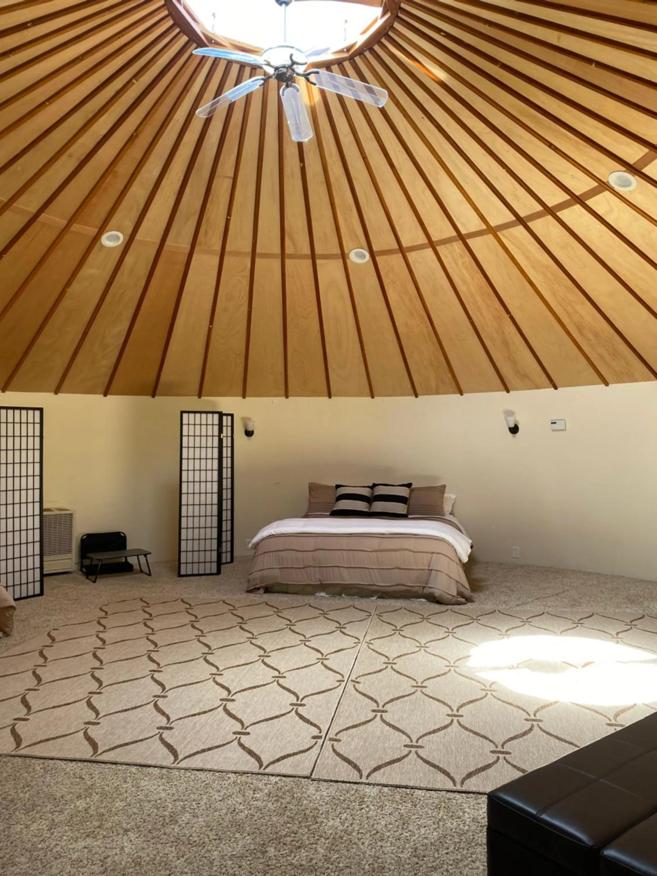 Bed in Seven Circles Lodge&Retreat