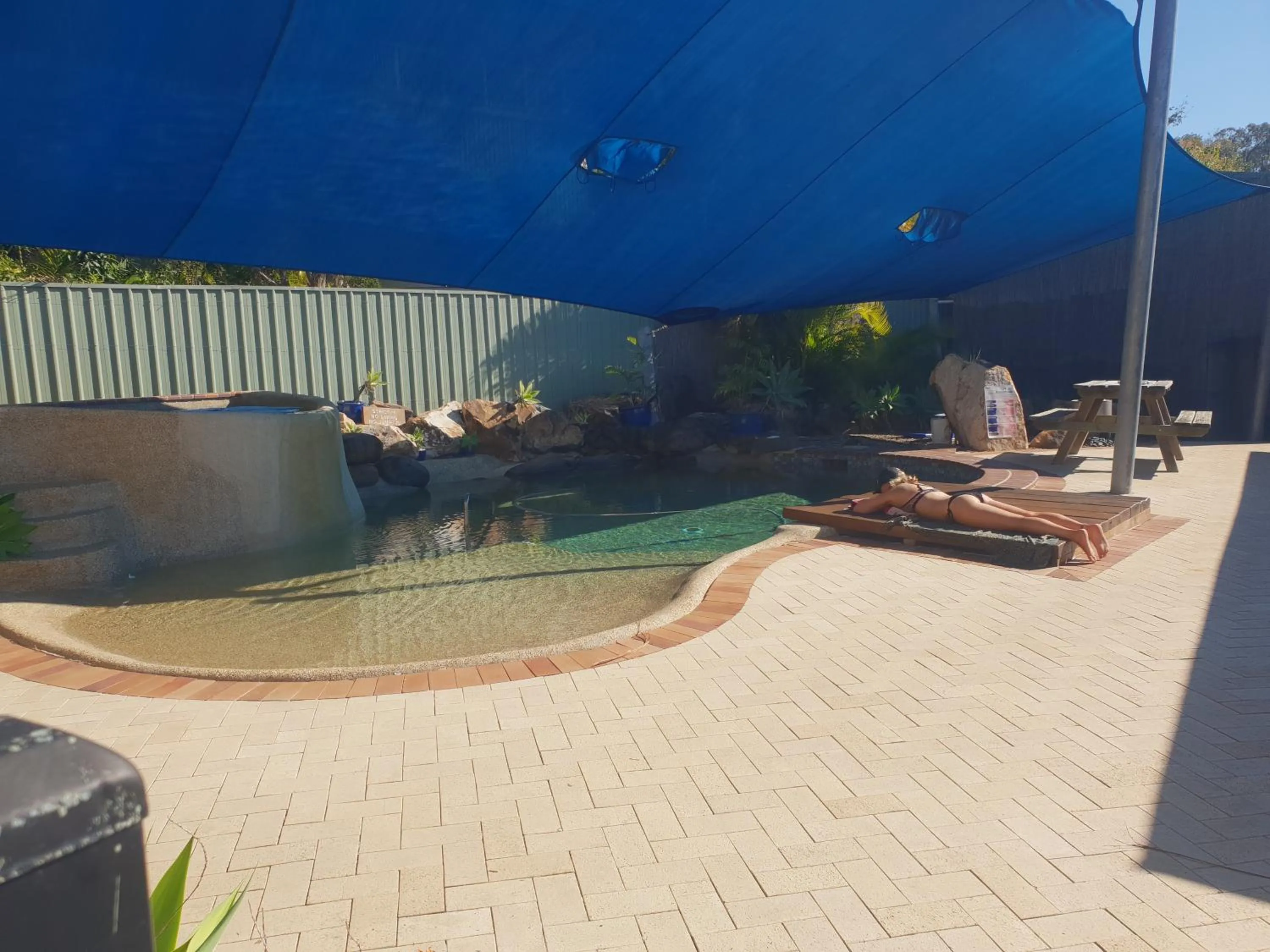 Balcony/Terrace in Escape 1770 Motel - No Kids - NO SMOKING - No Partying