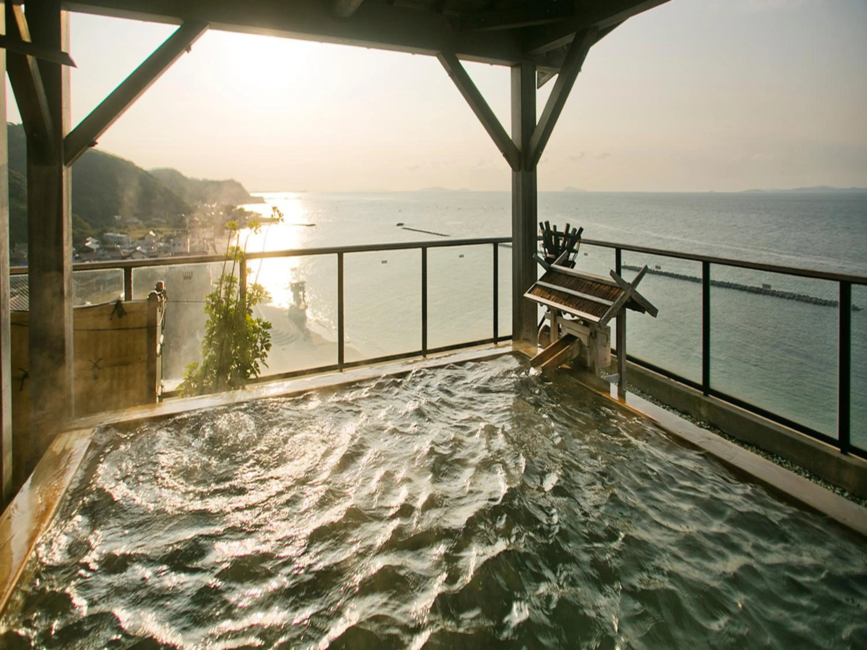Open Air Bath in Genjiko