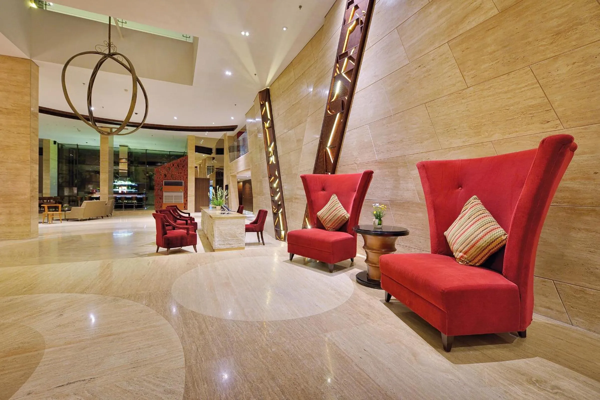Lobby or reception in de Vins Sky Hotel Seminyak