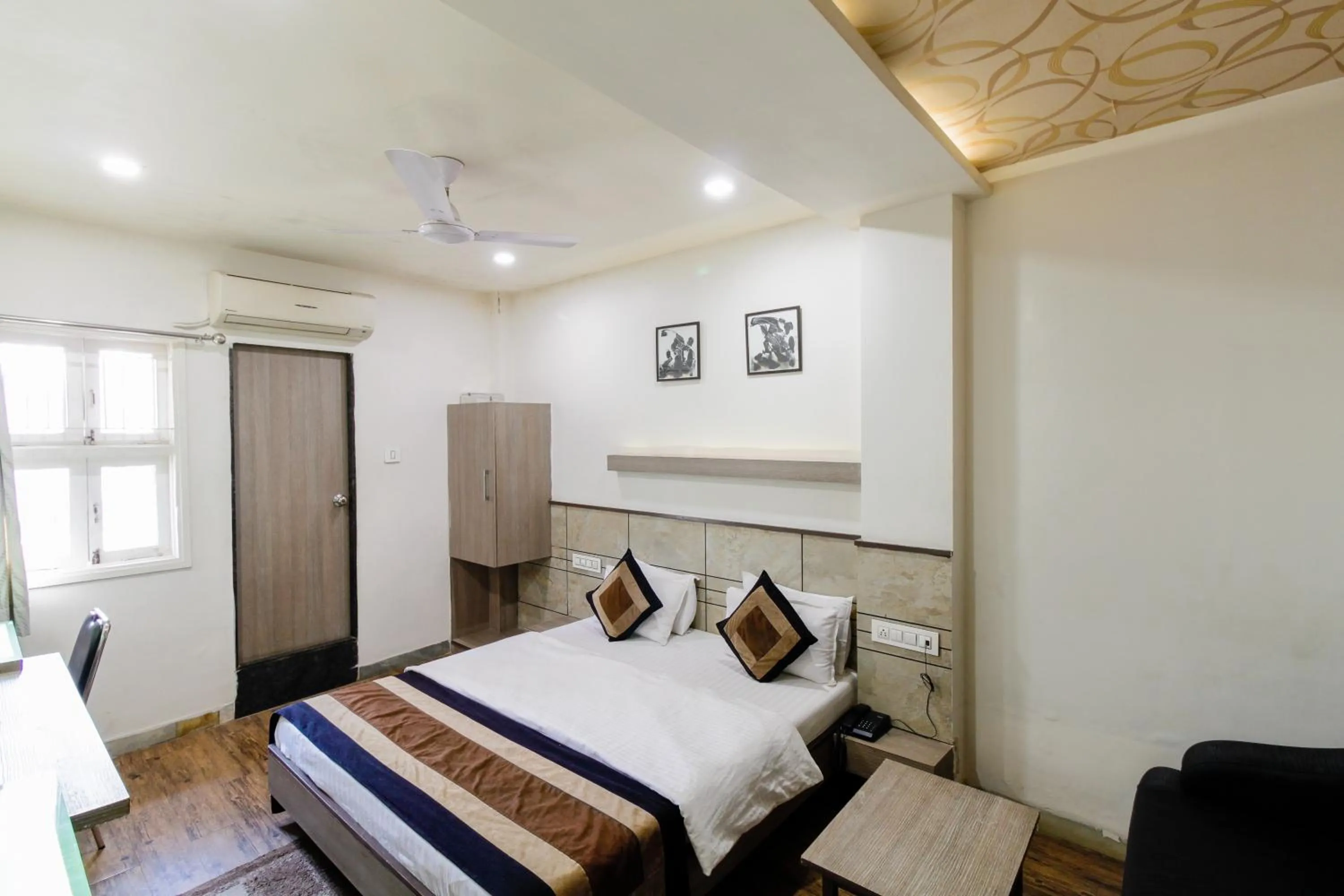 Bed in Hotel City Inn