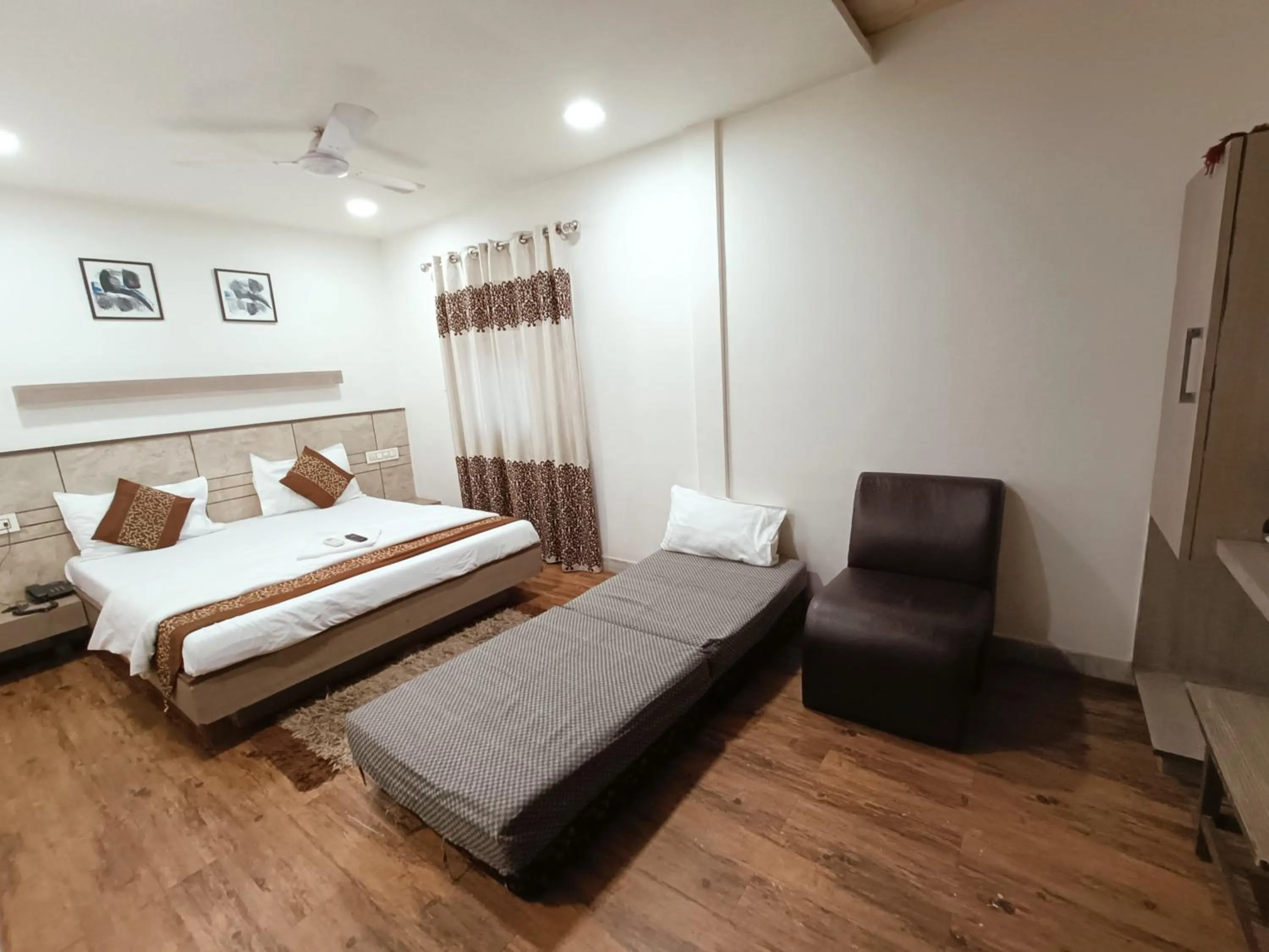 Bed in Hotel City Inn