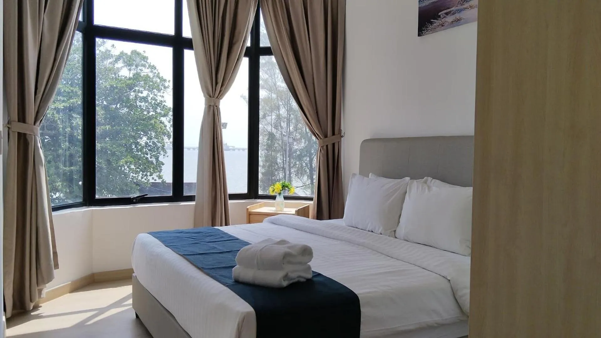 Bed in Mutiara Melaka Beach Resort - Islamic Compliance Only