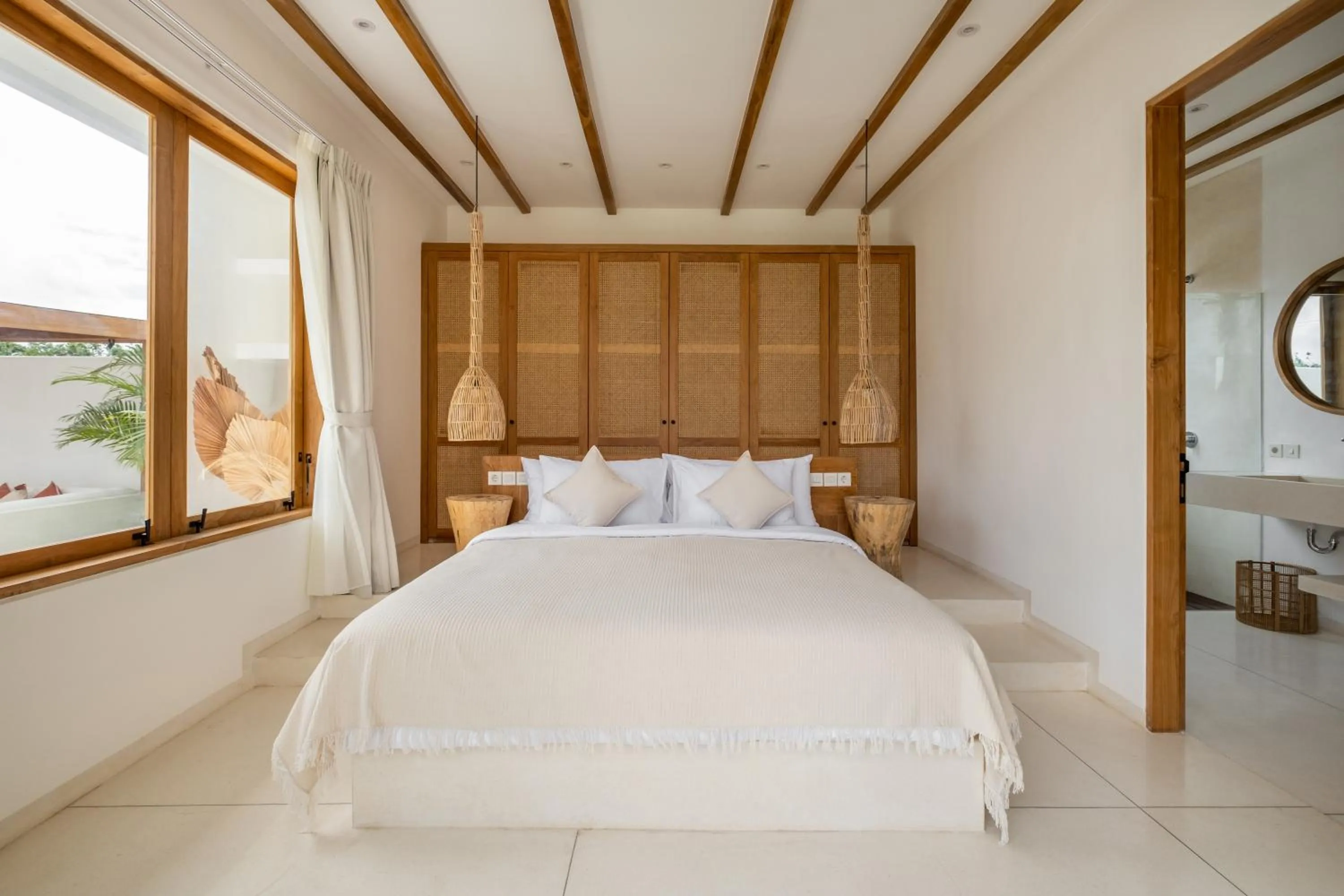 Bedroom in Mr. & Mrs. W Bingin by Alfred in Bali
