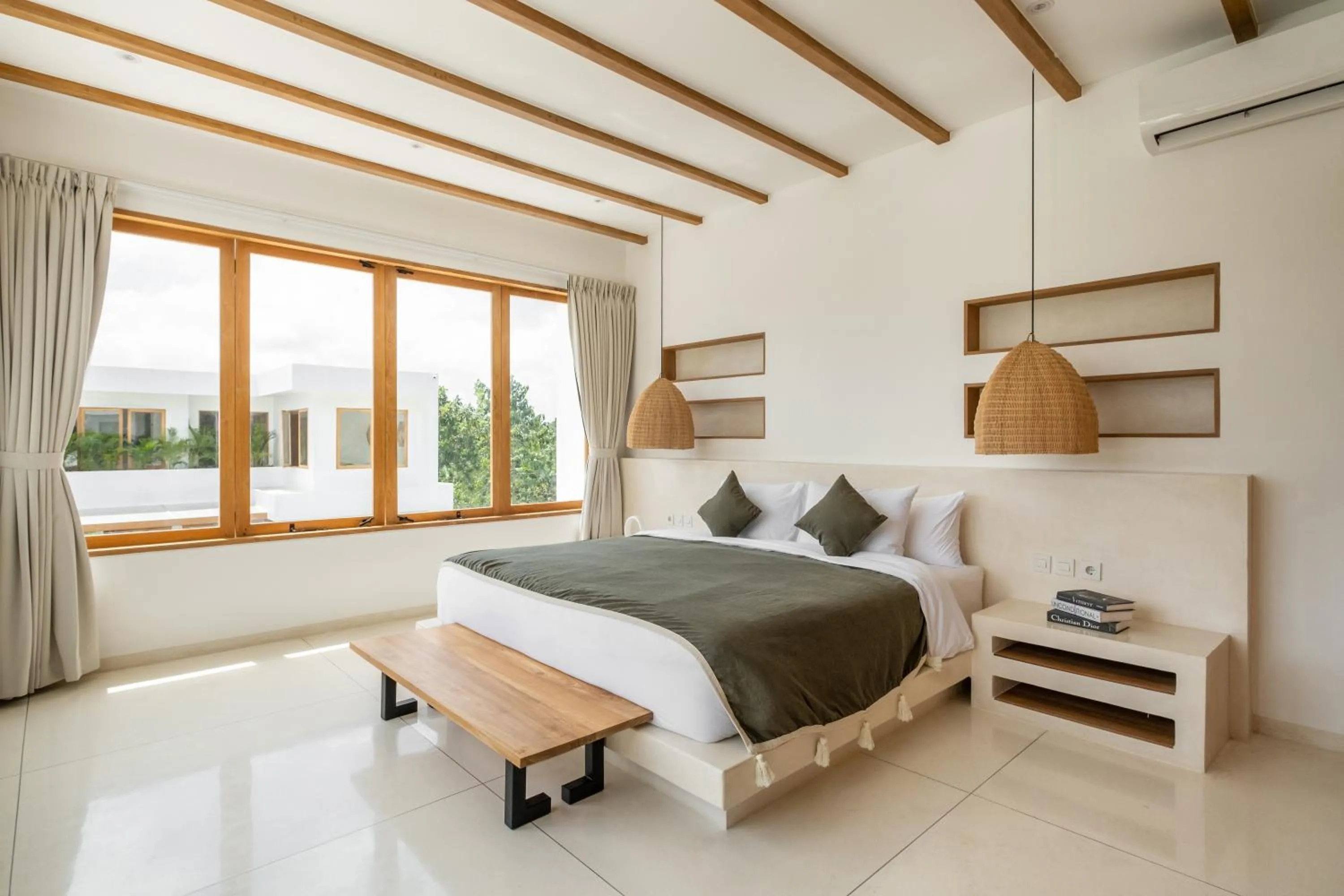 Bed in Mr. & Mrs. W Bingin by Alfred in Bali