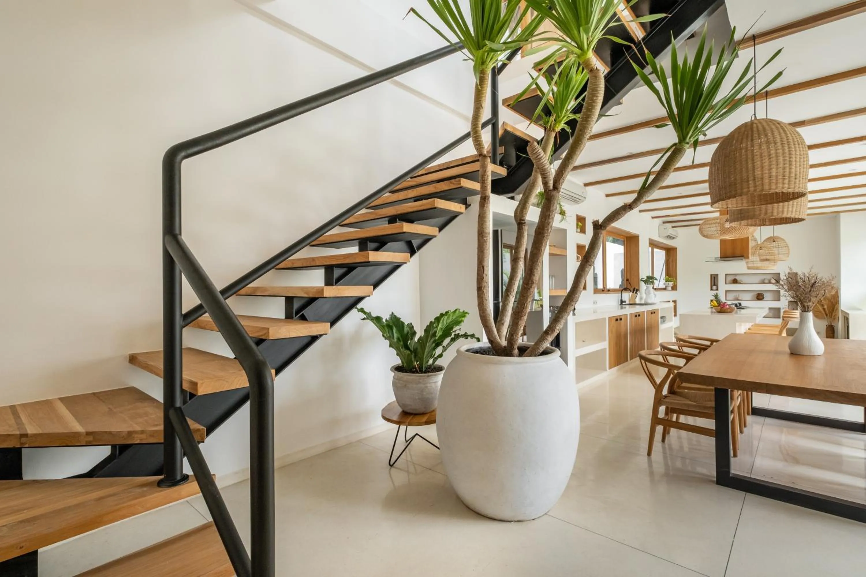 Seating area in Mr. & Mrs. W Bingin by Alfred in Bali