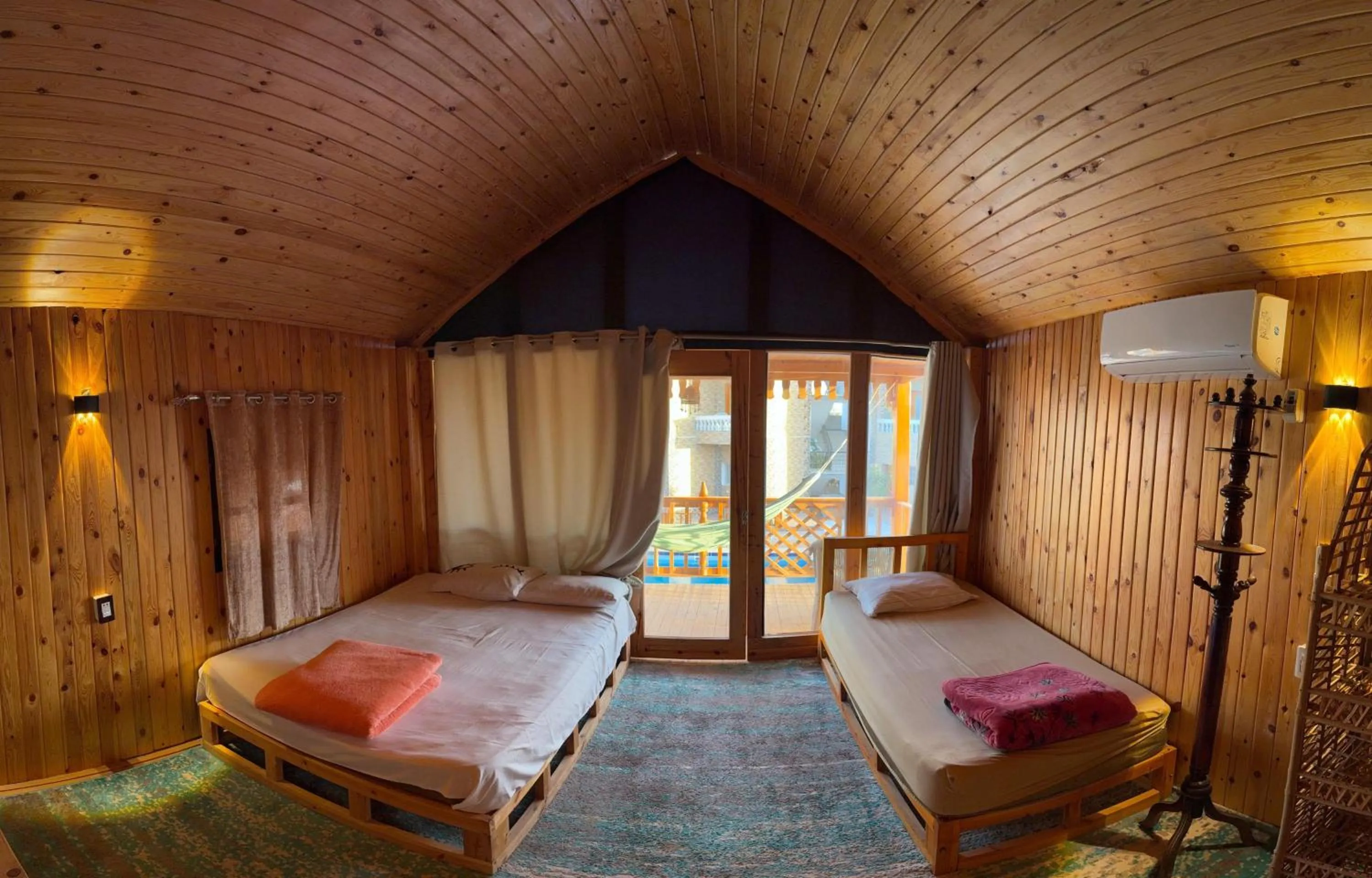 Bed in Green Beach Camp & Hotel