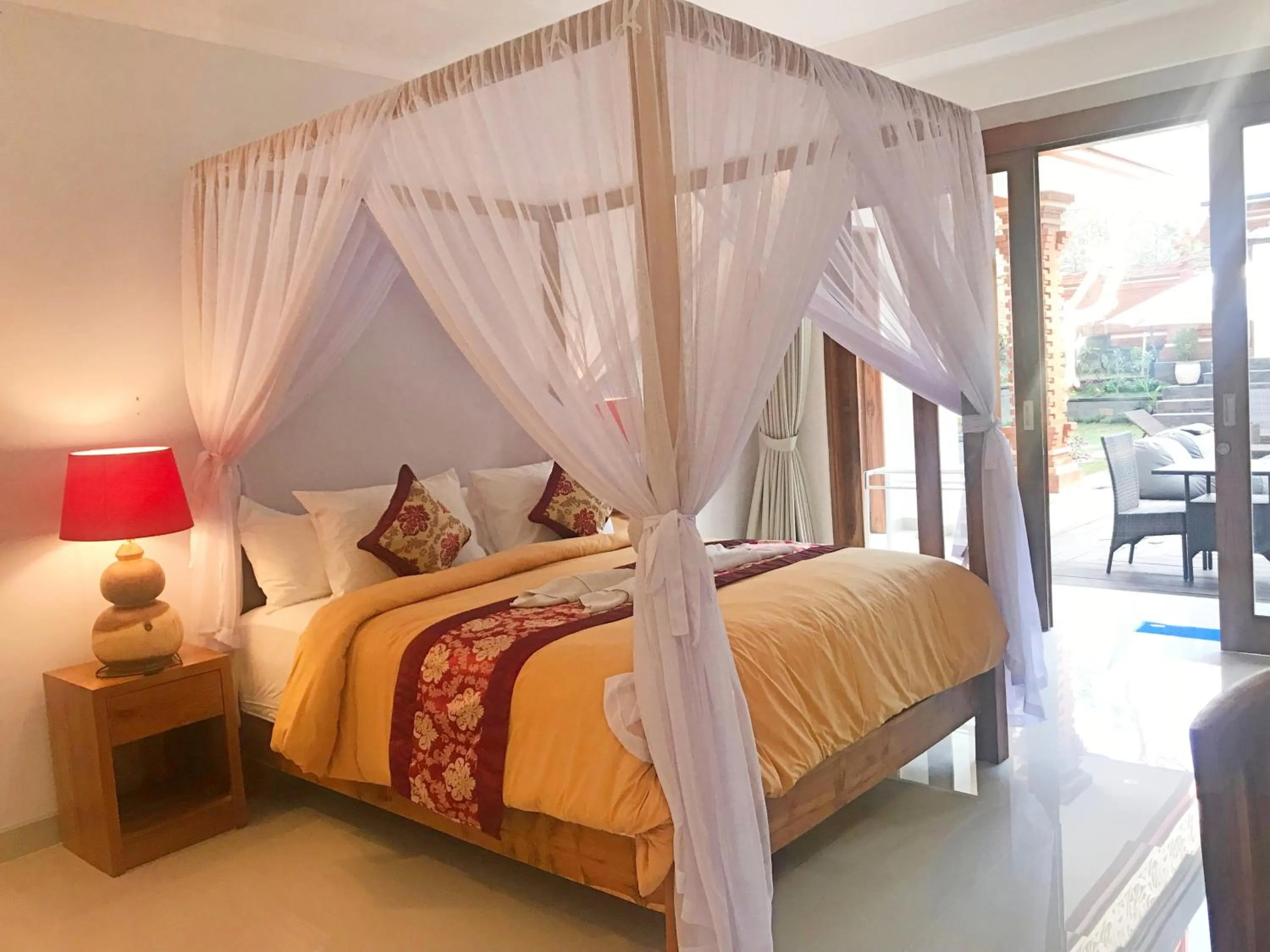 Bed in Lebak Bali Residence