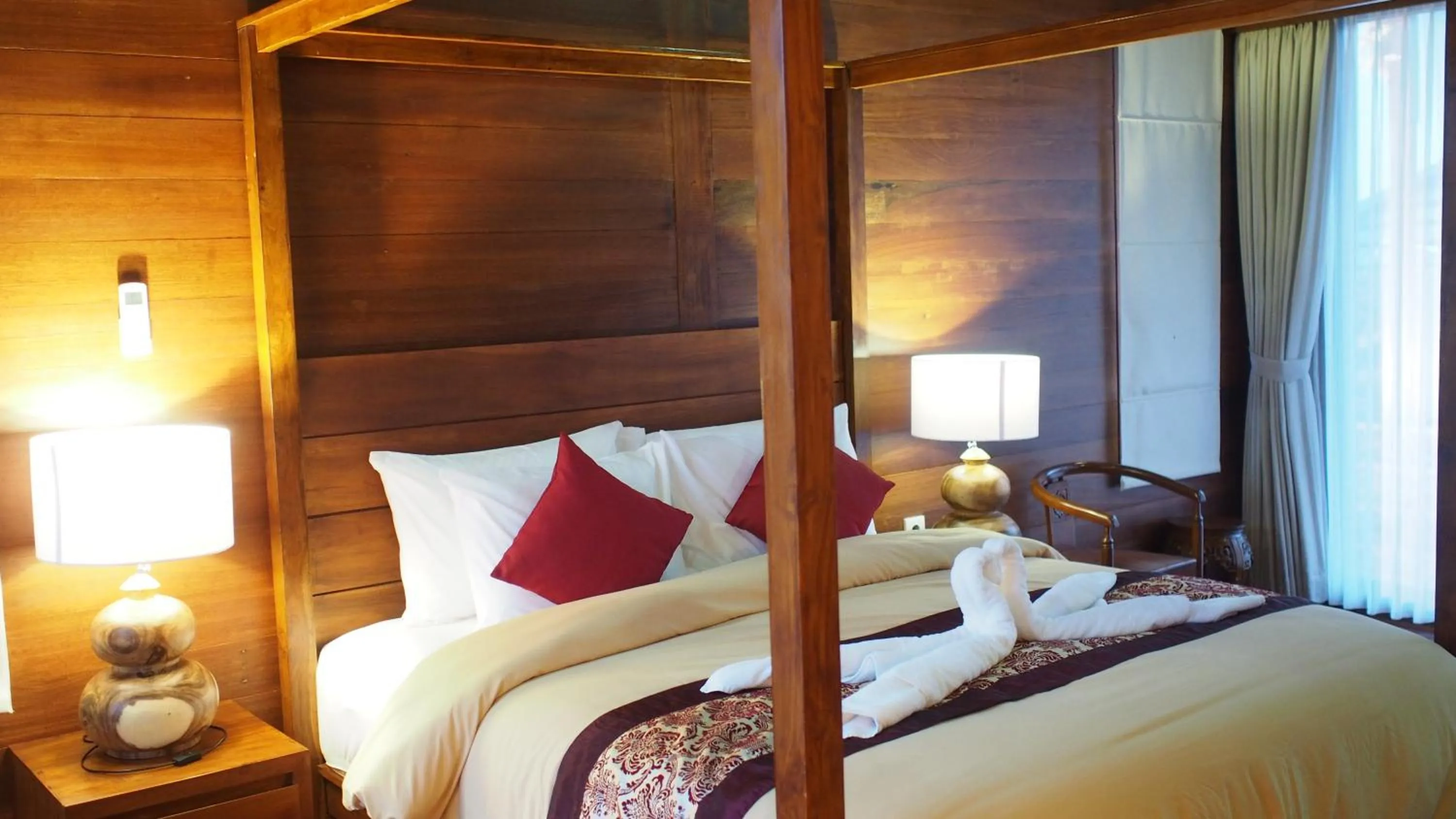 Bedroom, Bed in Lebak Bali Residence