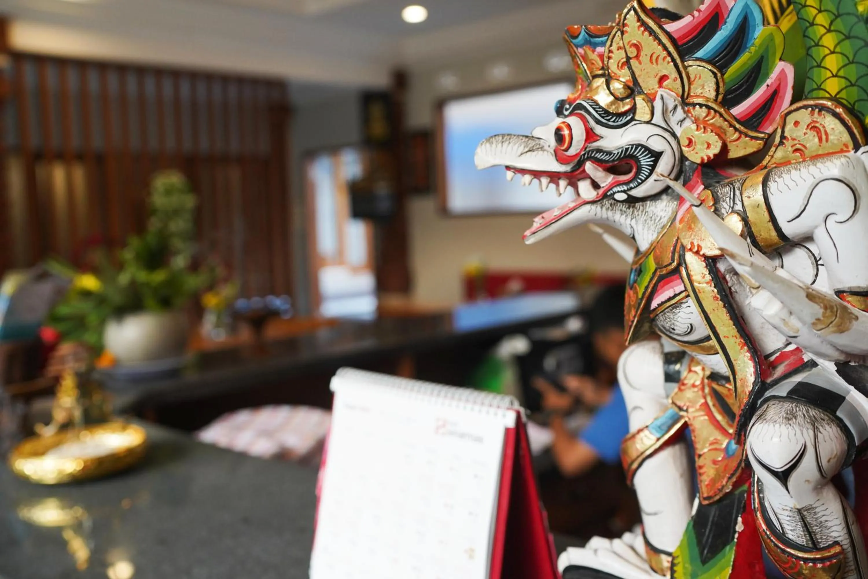 Decorative detail in Lebak Bali Residence