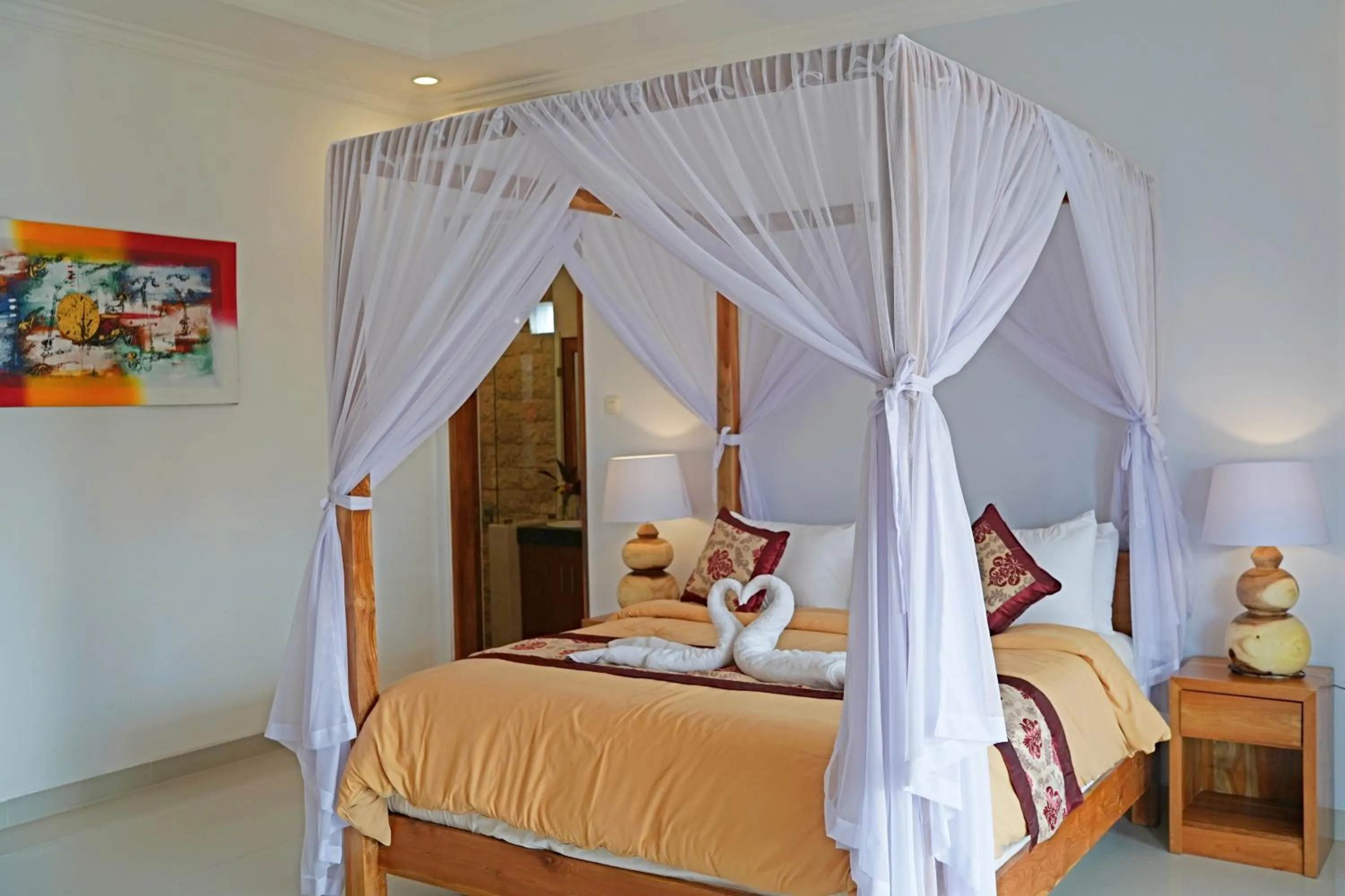 Bed in Lebak Bali Residence