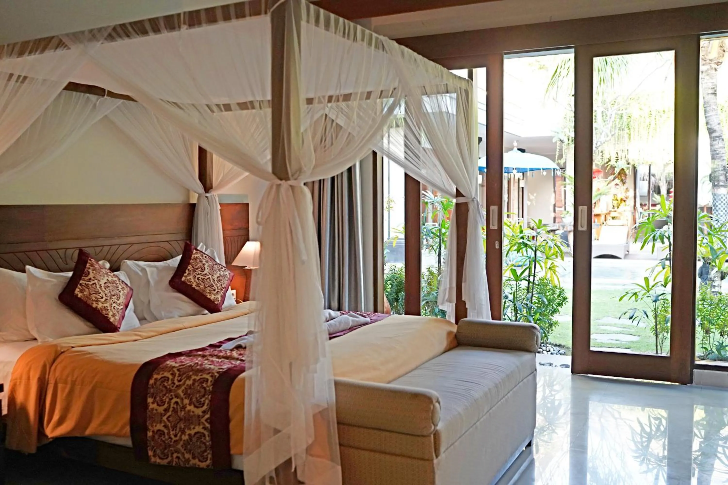 Bedroom, Bed in Lebak Bali Residence