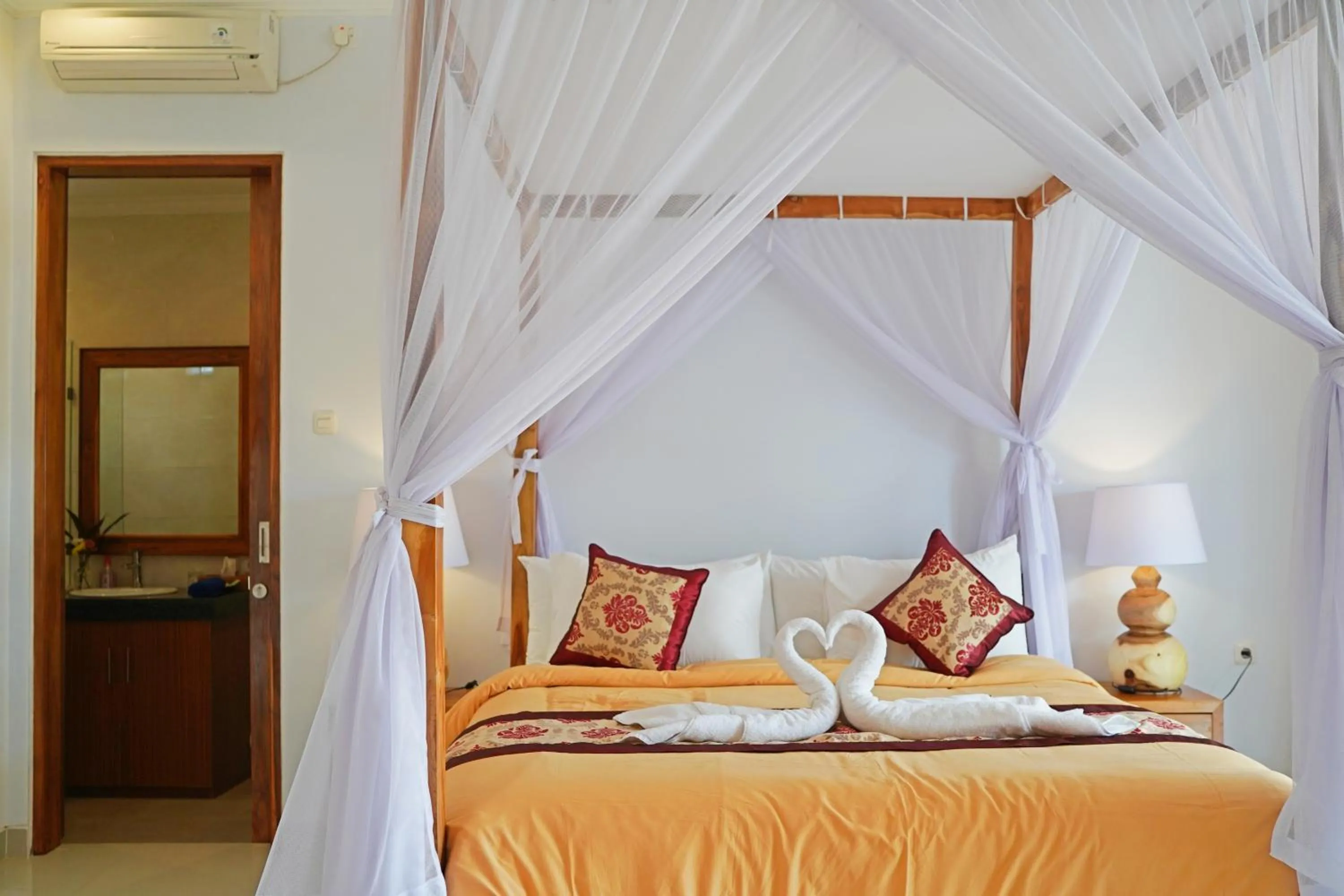 Bed in Lebak Bali Residence