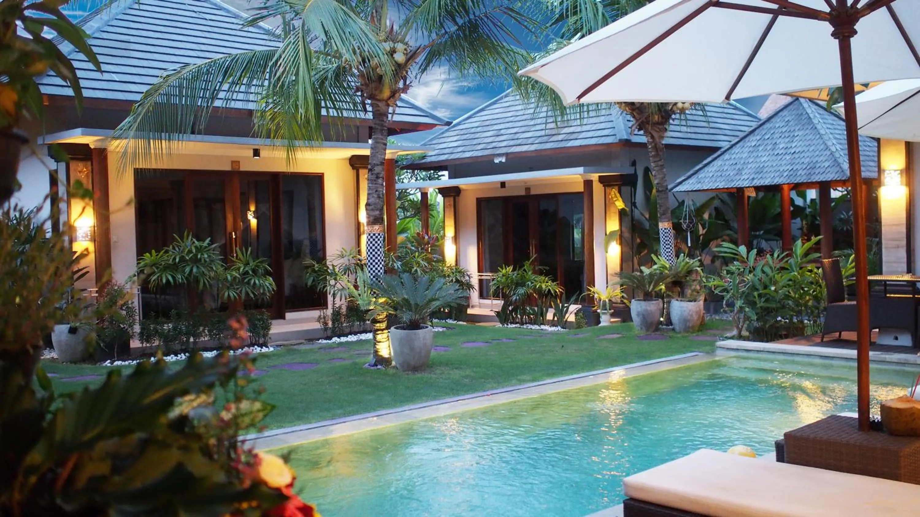 Swimming pool in Lebak Bali Residence