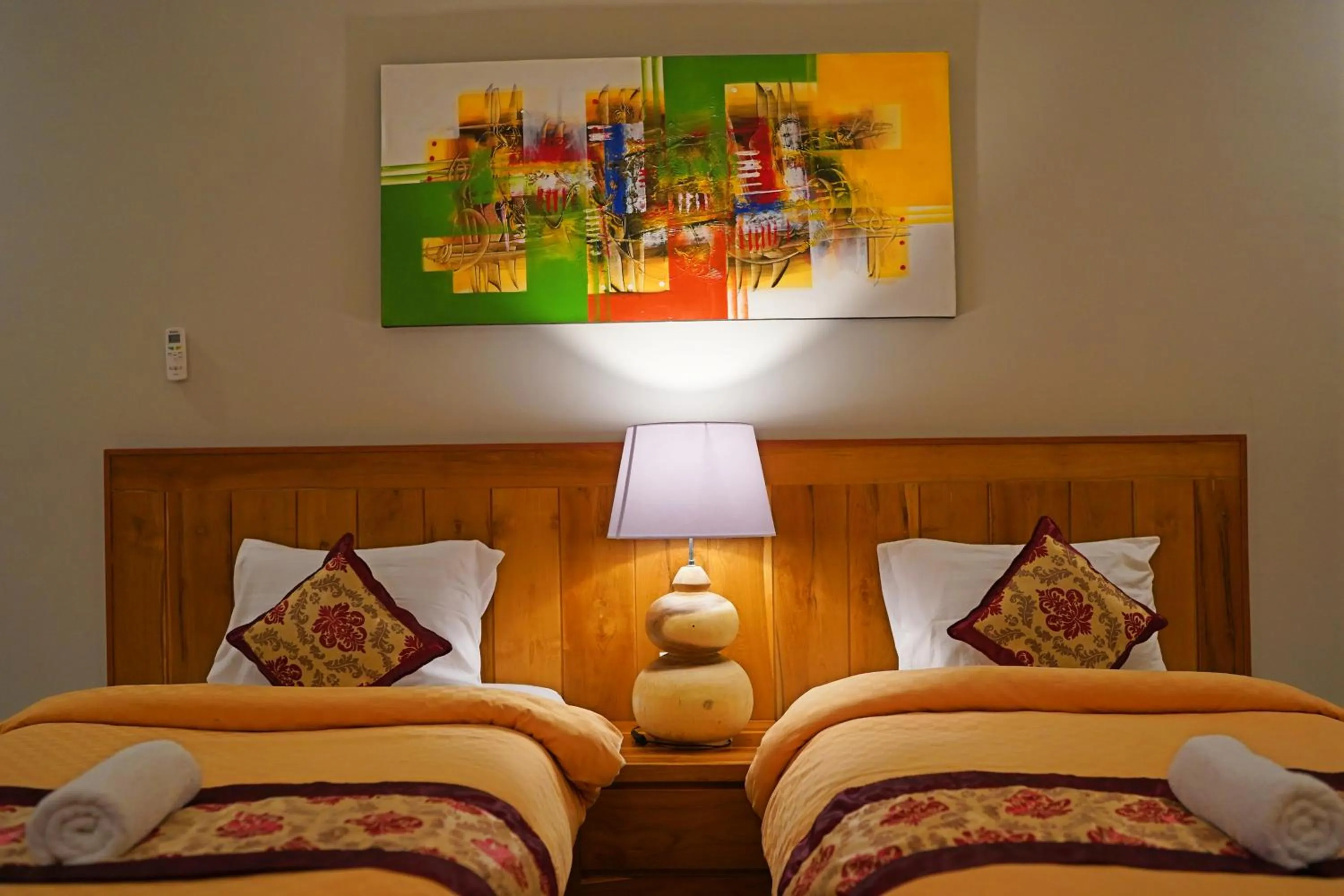 Bed in Lebak Bali Residence