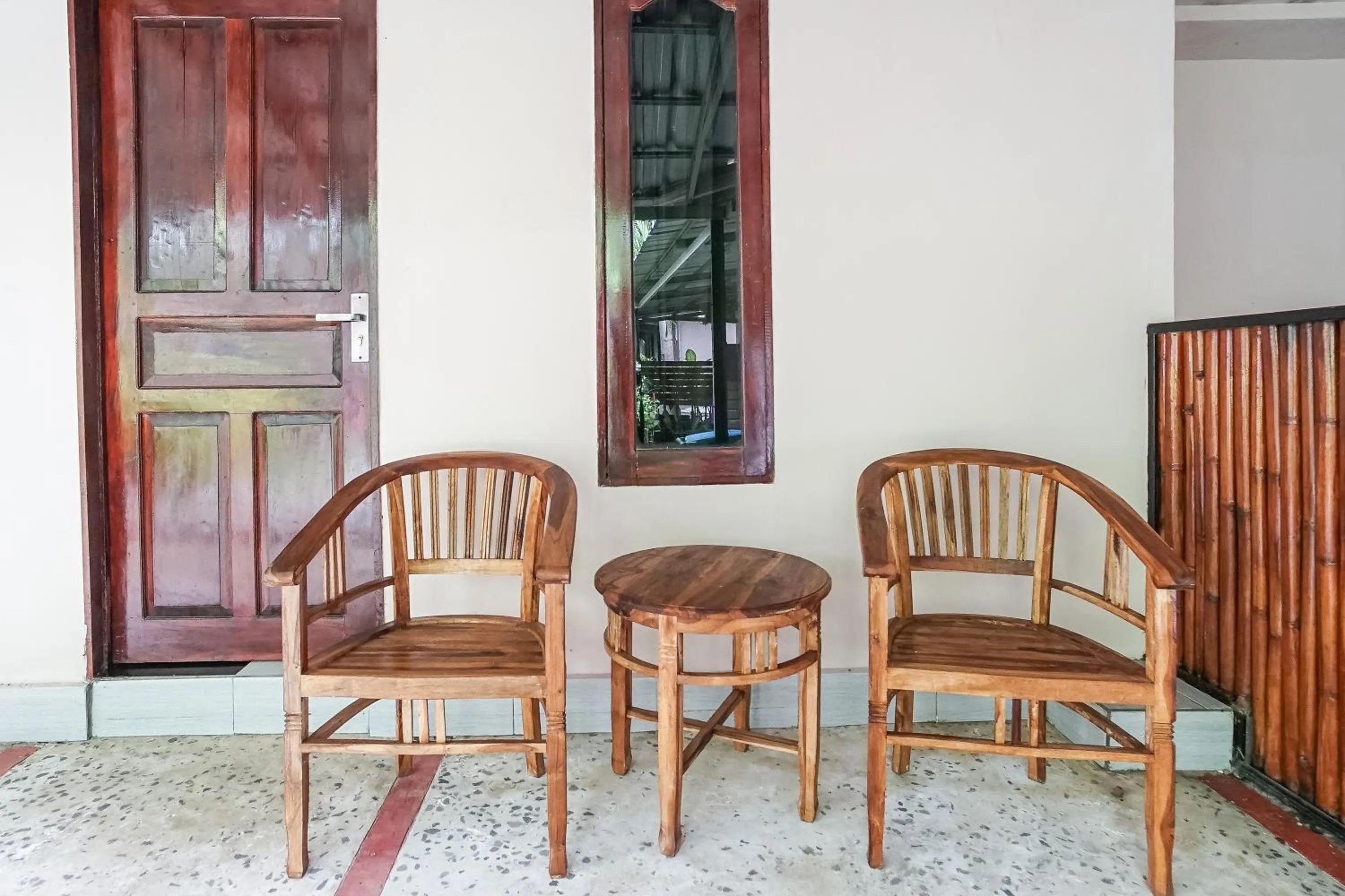 Seating area in Kampung 168