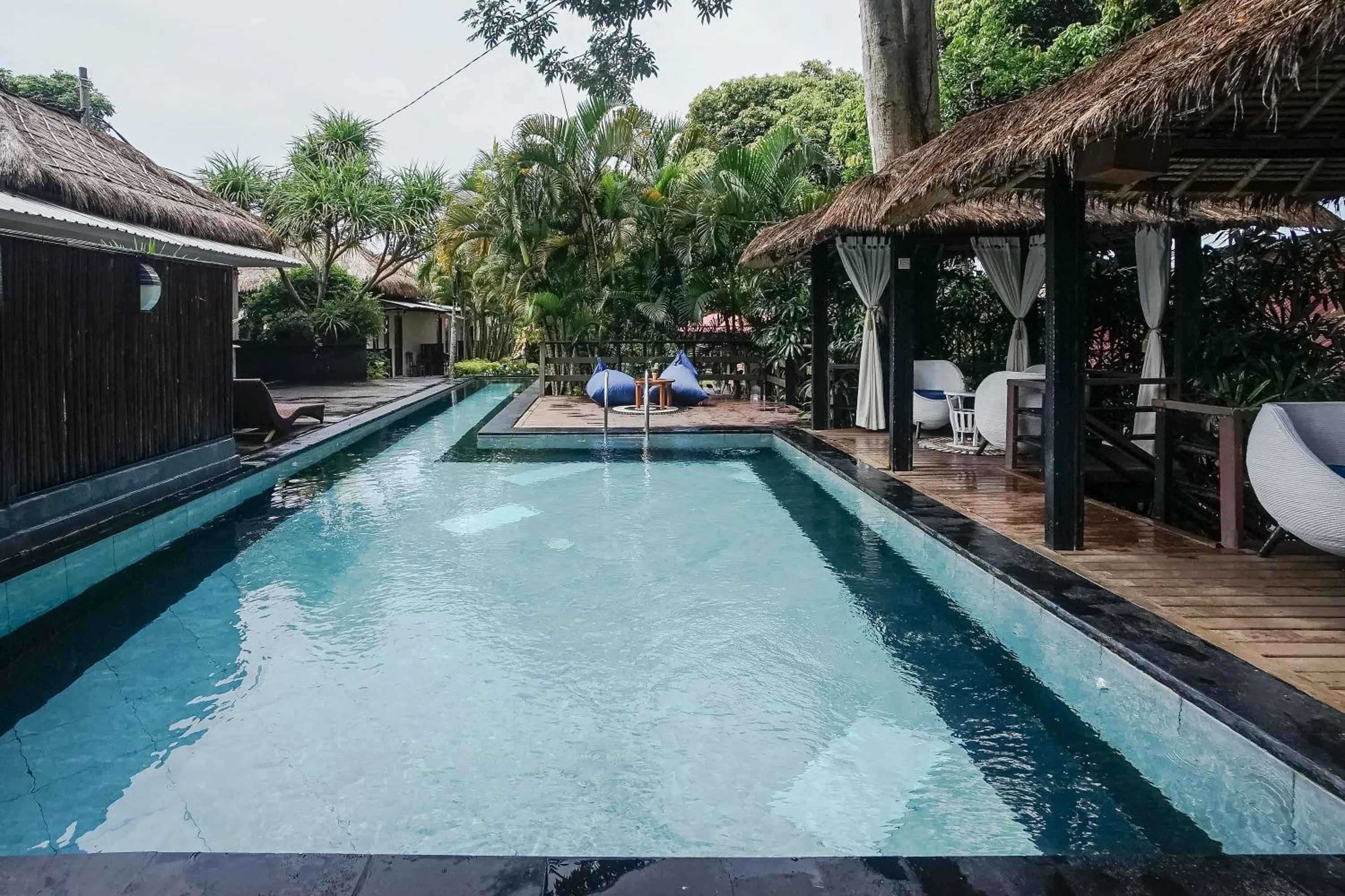 Swimming pool in Kampung 168