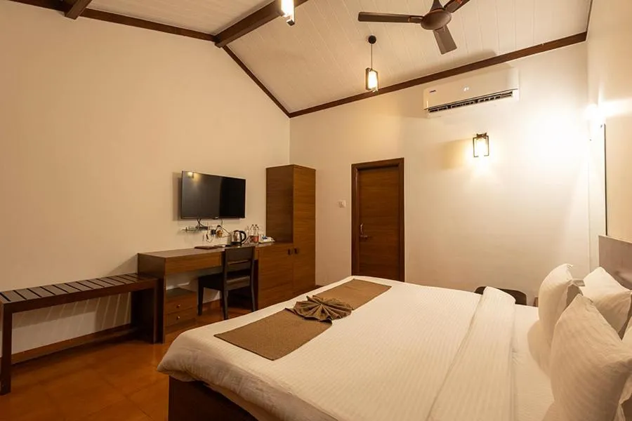 Bed in Scarlet Resort