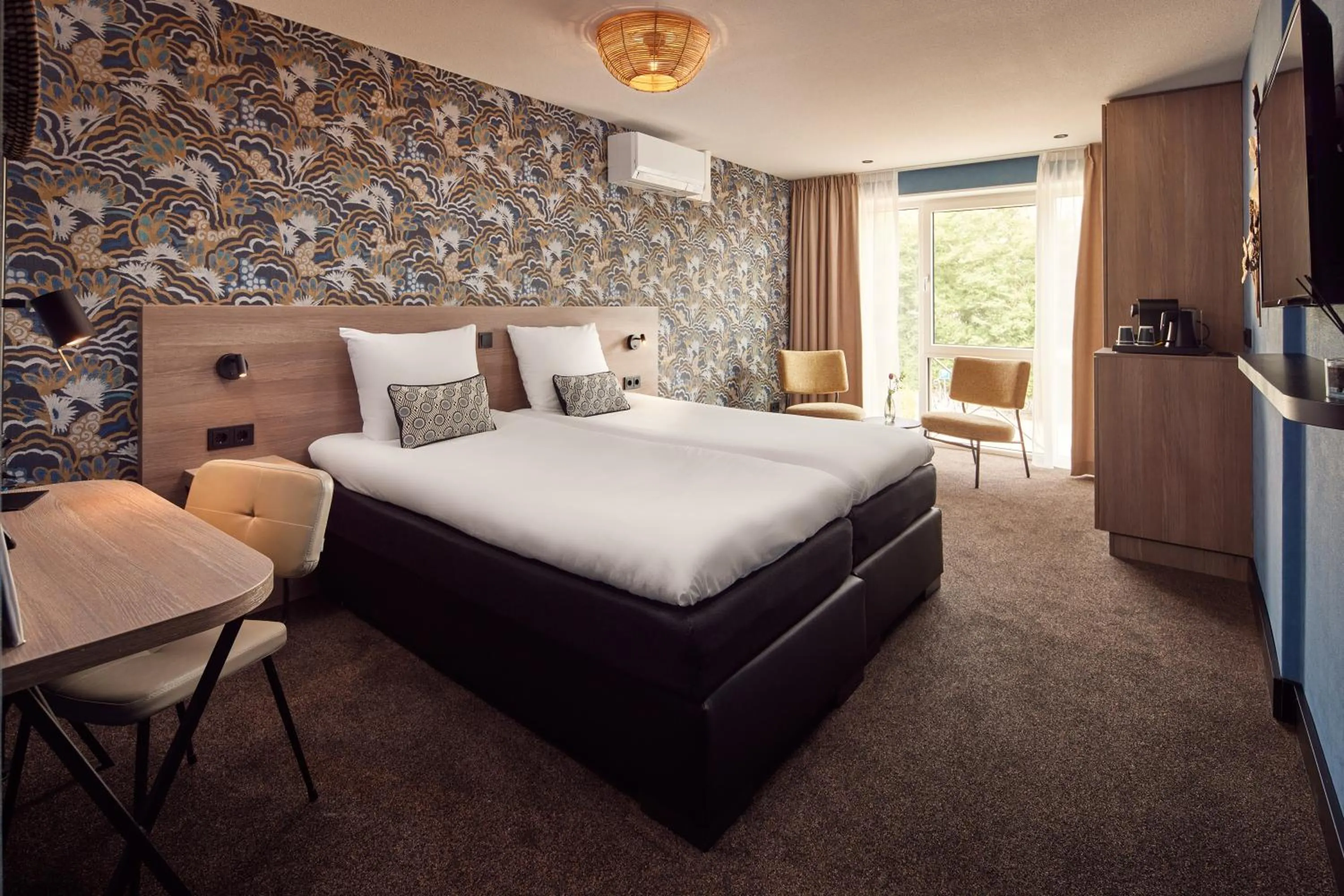 Bedroom, Bed in Van der Valk Texel - De Koog