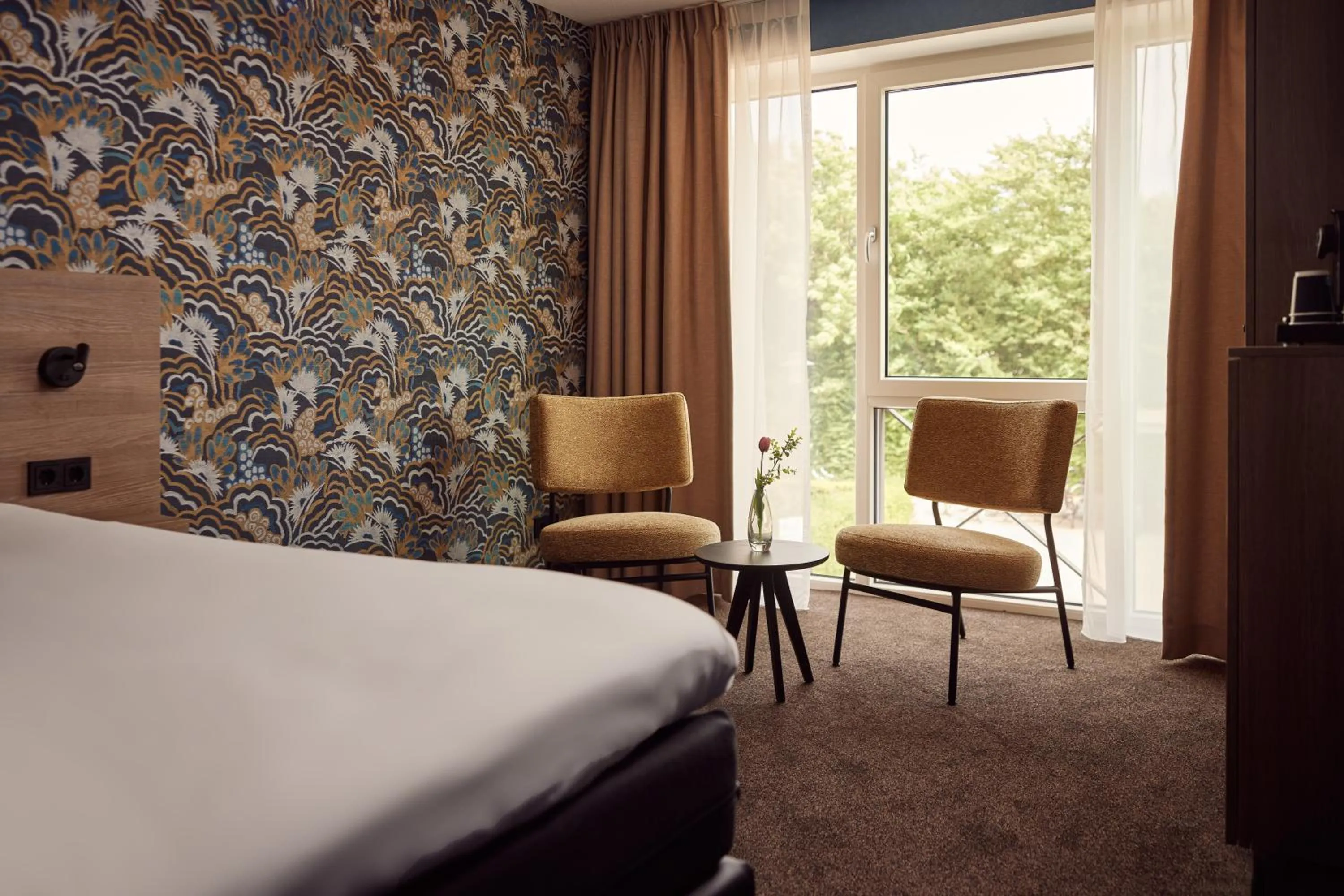 Bedroom, Bed in Van der Valk Texel - De Koog