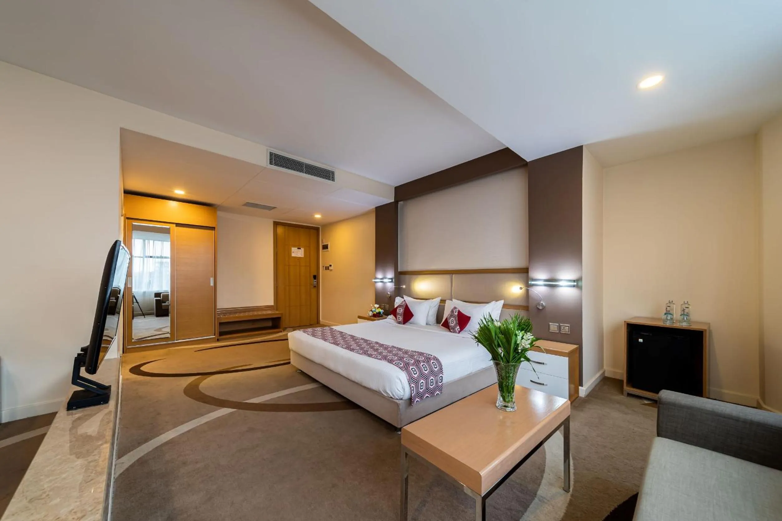 Bed in PrideInn Azure Hotel Nairobi Westlands