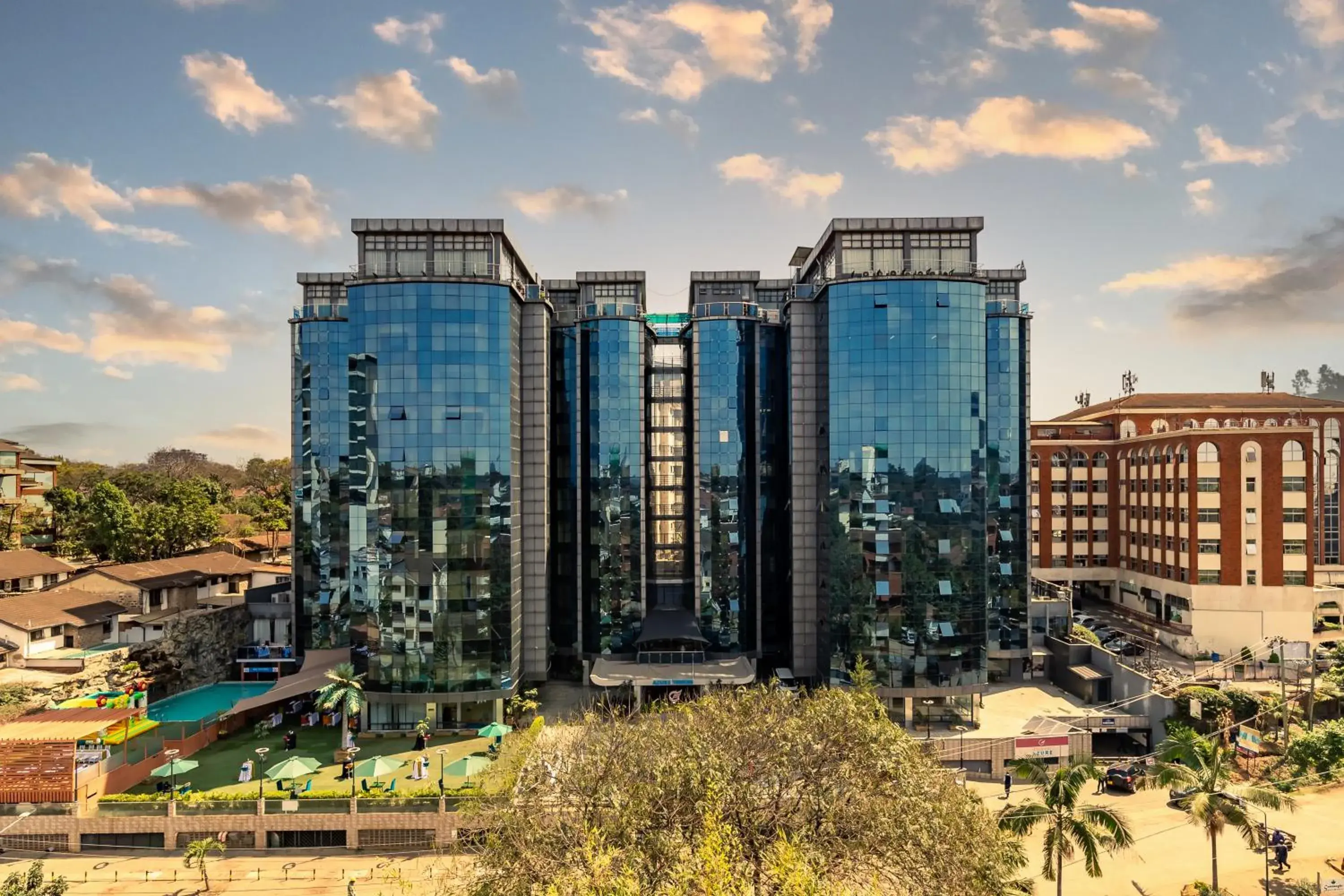Property building in PrideInn Azure Hotel Nairobi Westlands Property building in PrideInn Azure Hotel Nairobi Westlands