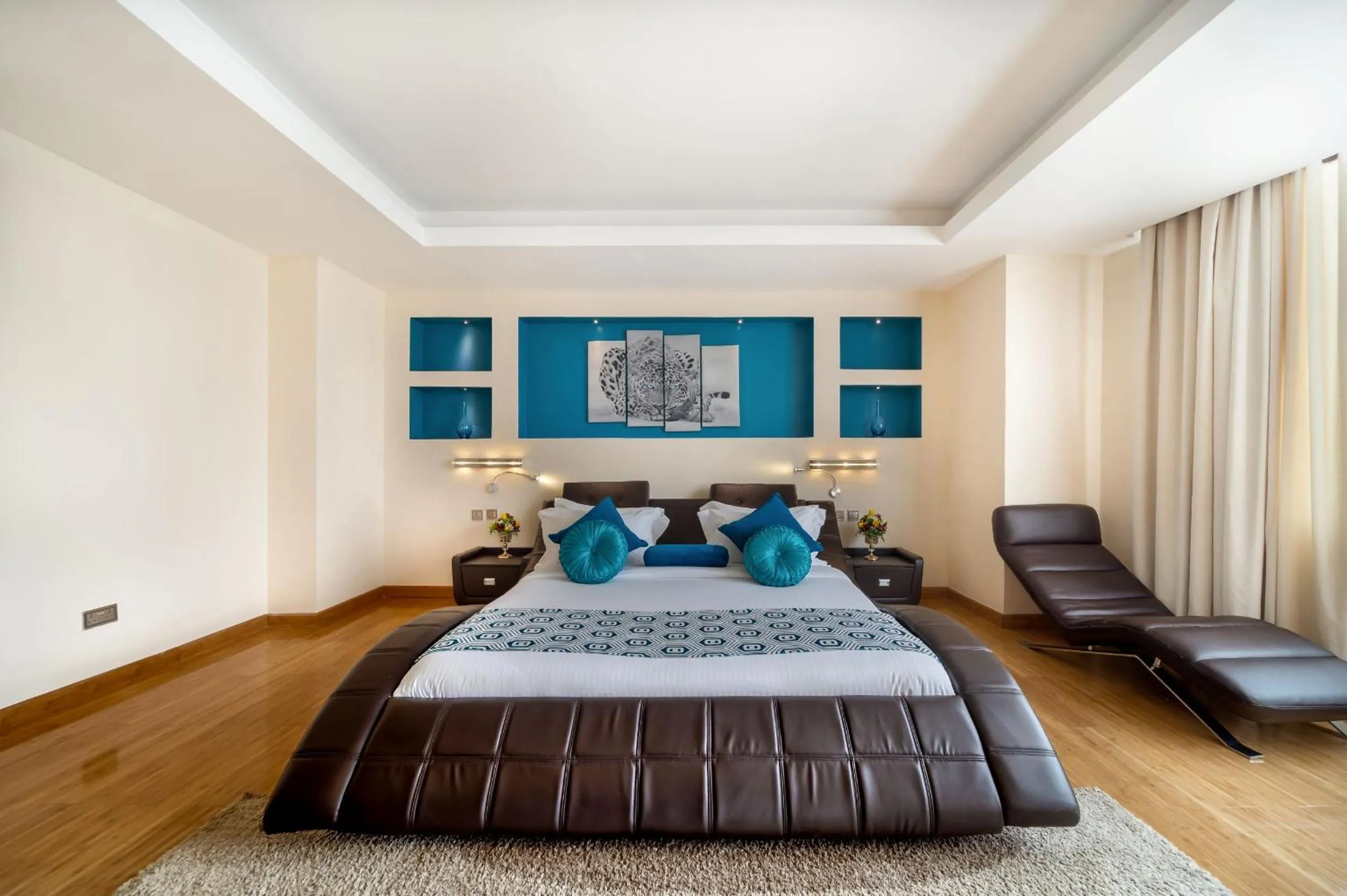 Bed in PrideInn Azure Hotel Nairobi Westlands