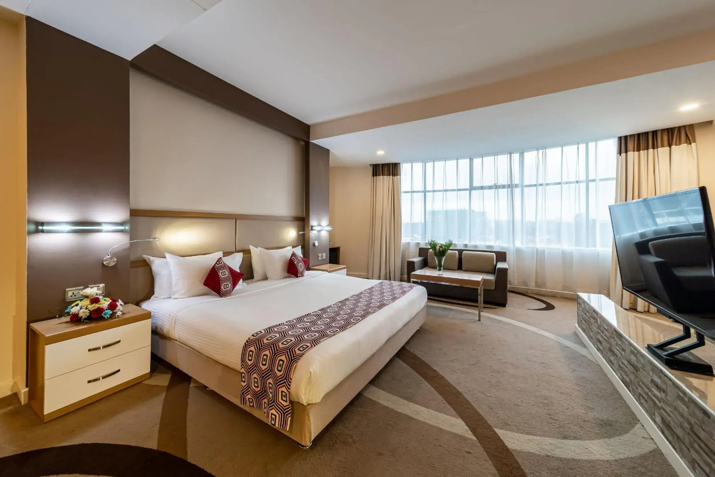 Bed in PrideInn Azure Hotel Nairobi Westlands Bed in PrideInn Azure Hotel Nairobi Westlands