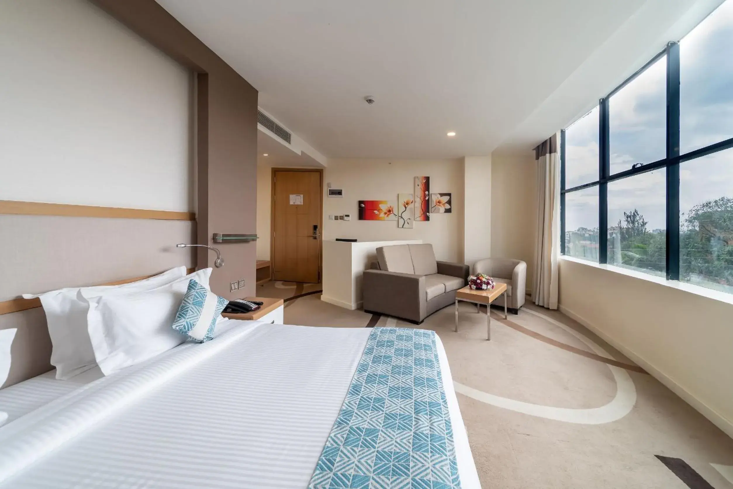 Bed in PrideInn Azure Hotel Nairobi Westlands Bed in PrideInn Azure Hotel Nairobi Westlands