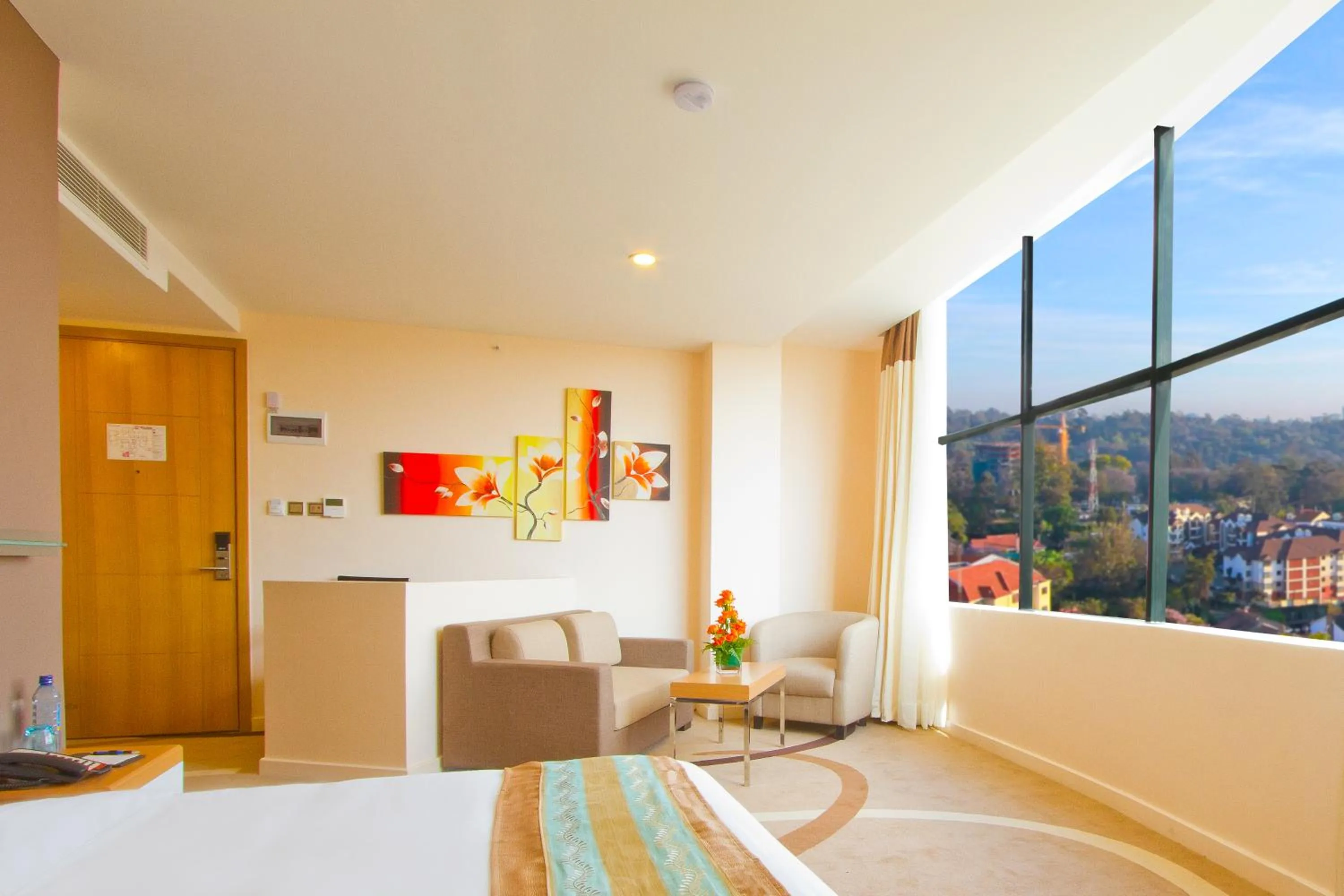 Bed in PrideInn Azure Hotel Nairobi Westlands