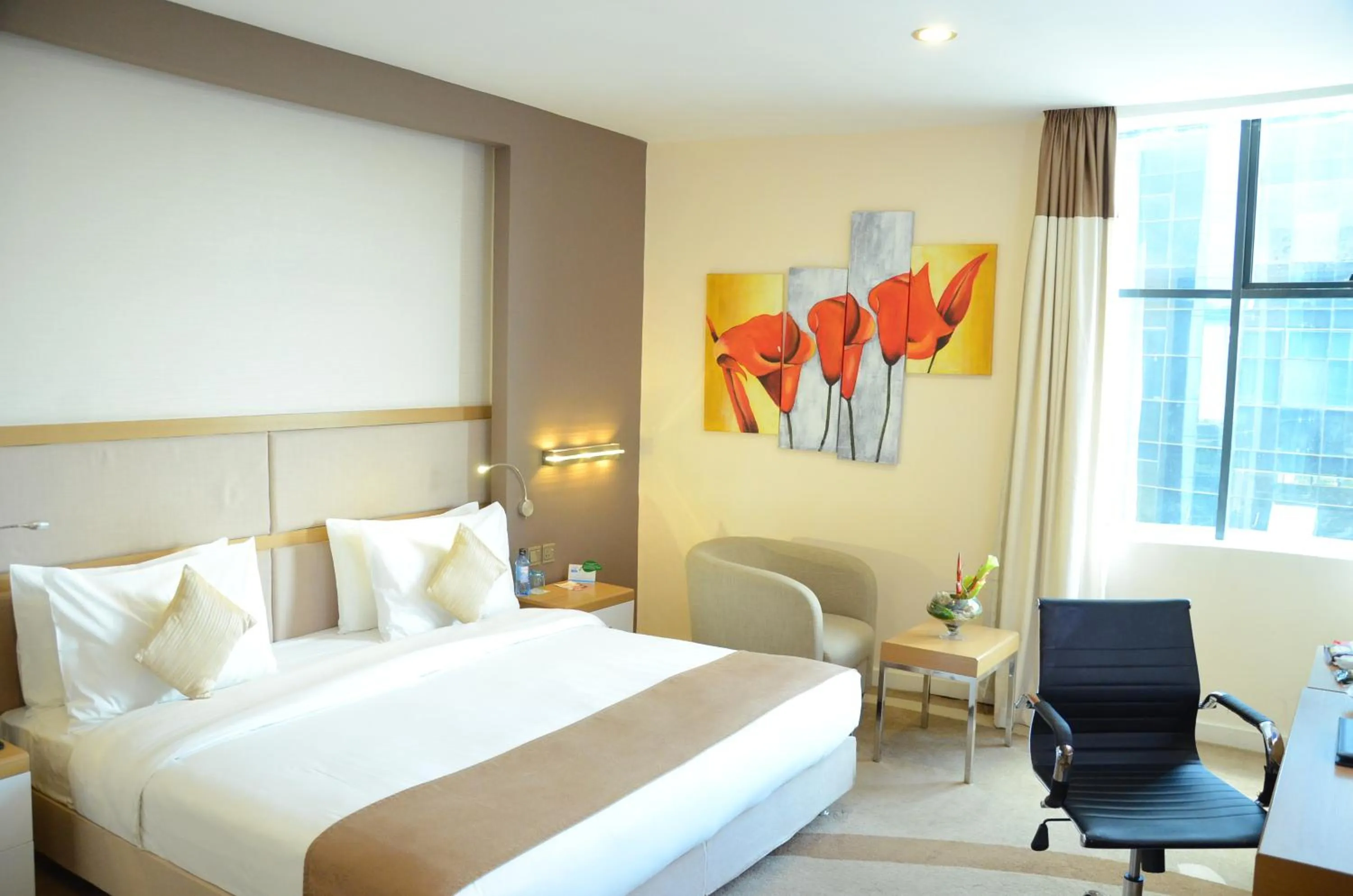 Bed in PrideInn Azure Hotel Nairobi Westlands