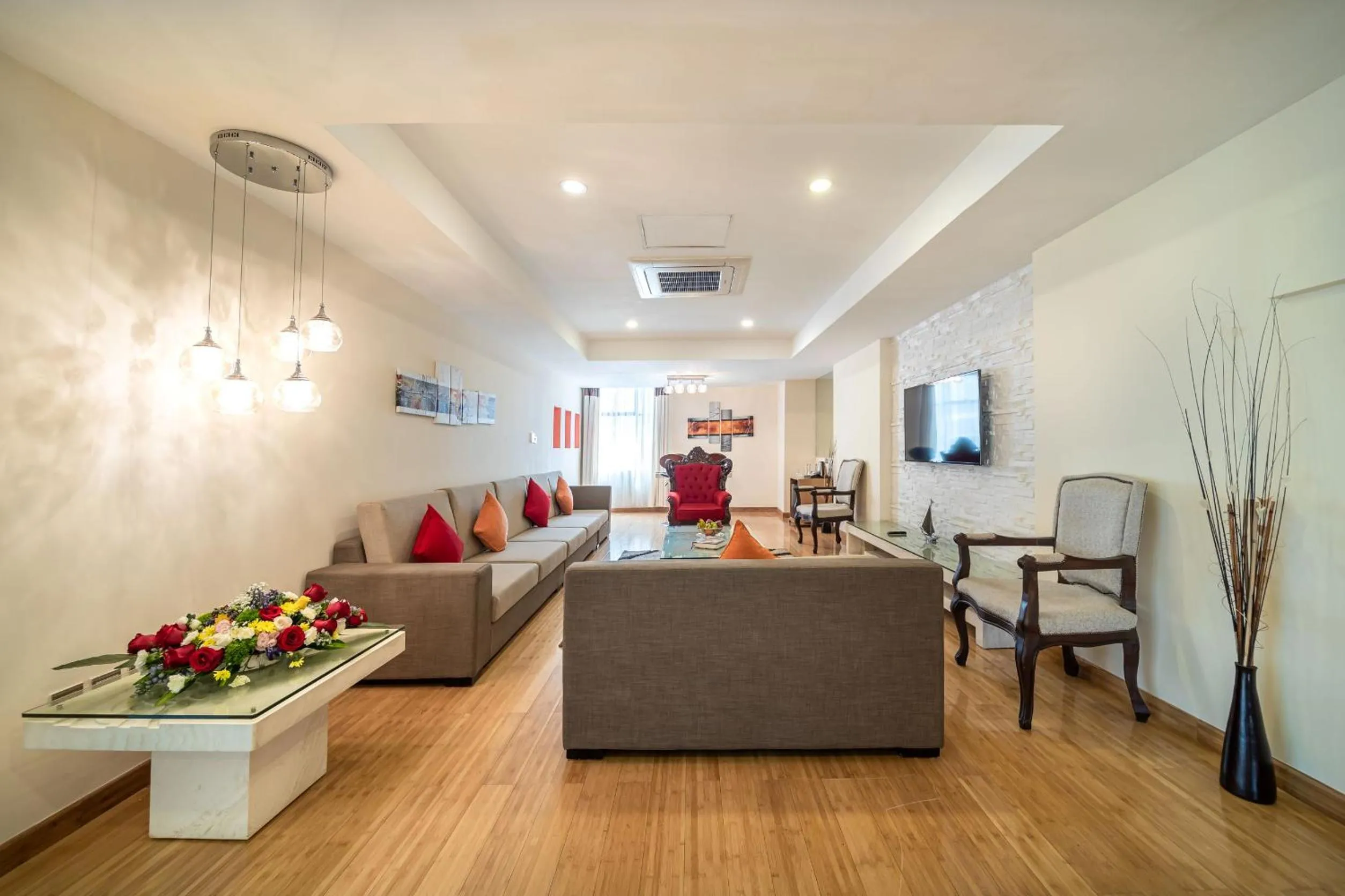 Living room in PrideInn Azure Hotel Nairobi Westlands