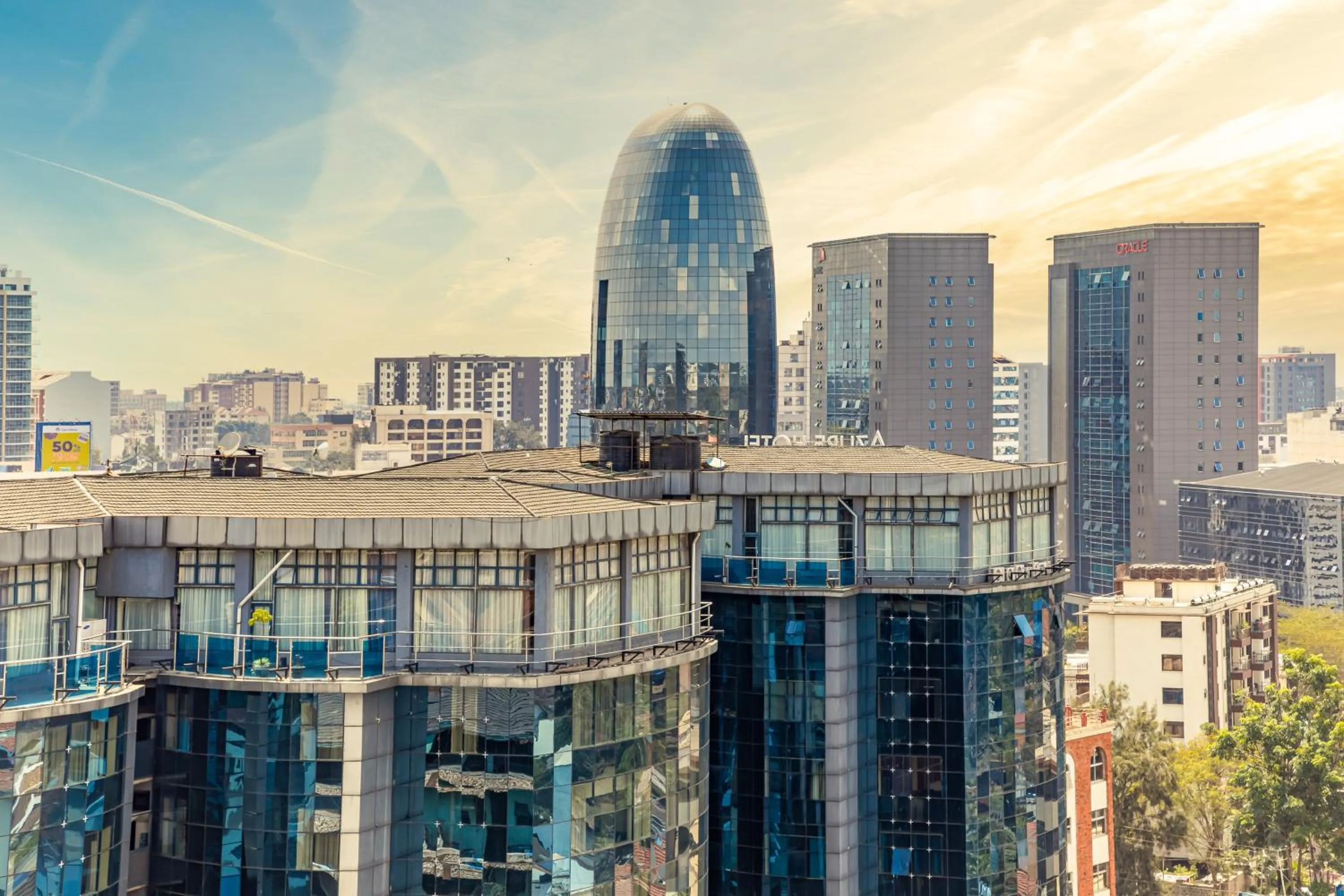 Property building in PrideInn Azure Hotel Nairobi Westlands