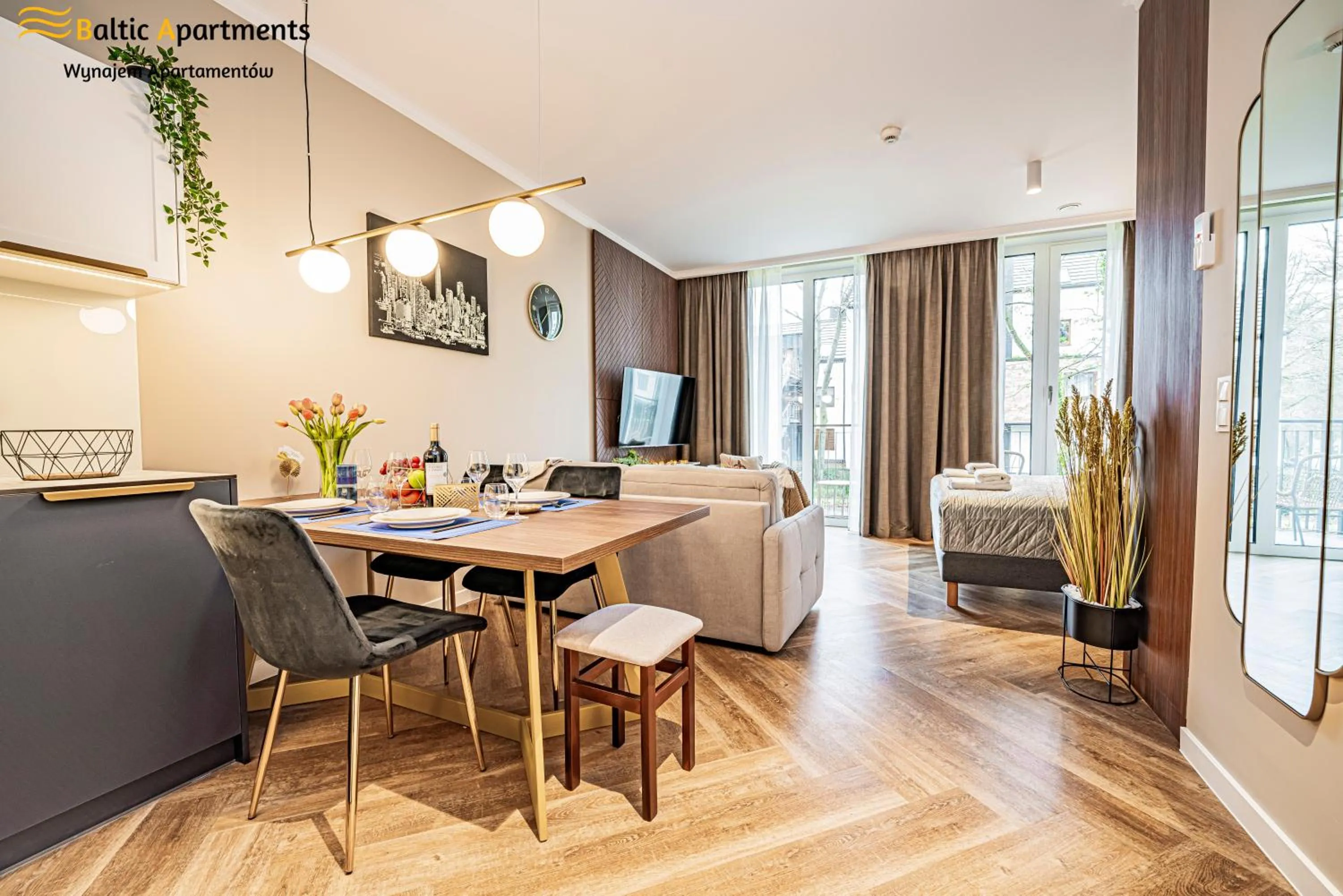 Photo of the whole room in Seaside Garden Apartments & Wellness by Baltic Apartments