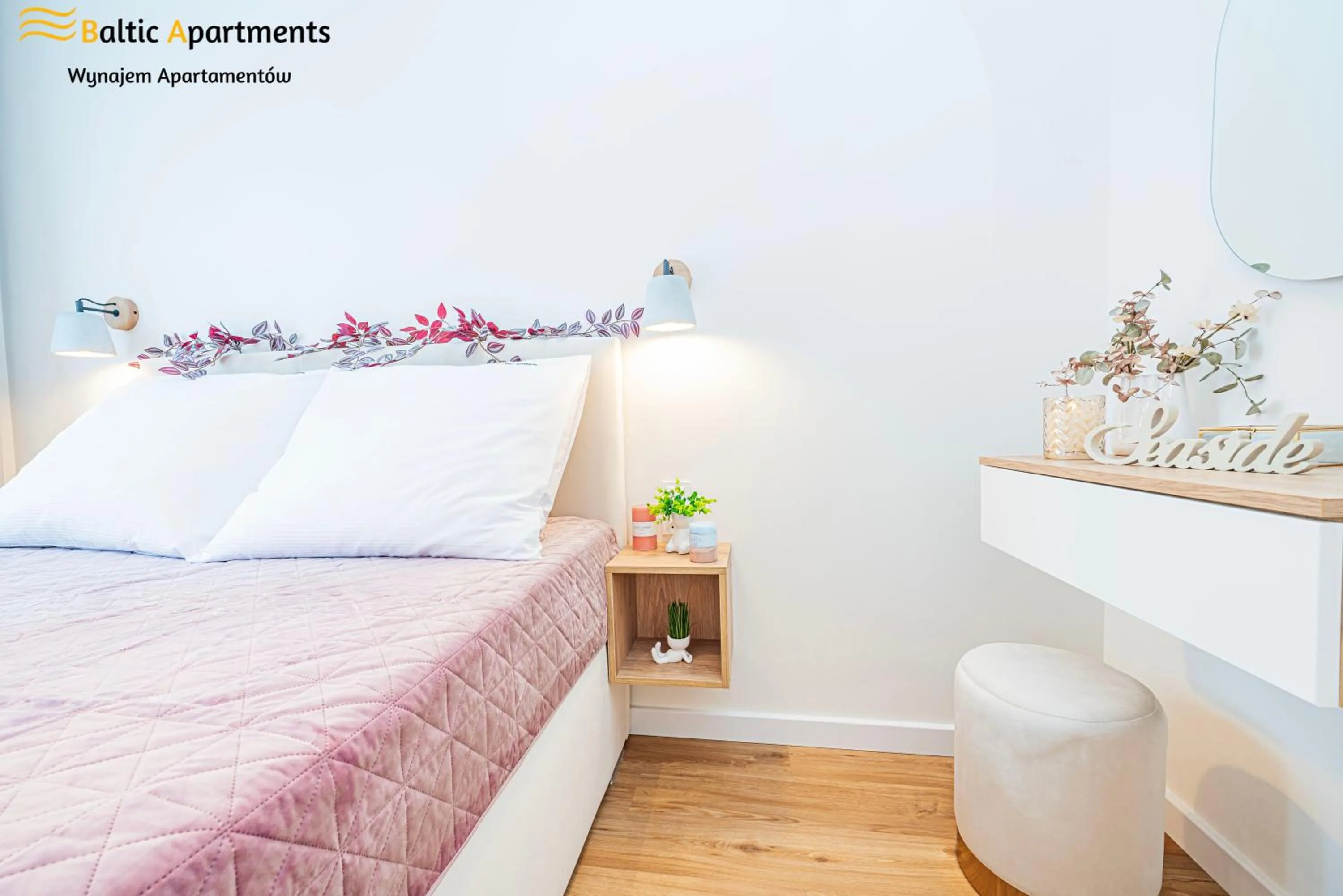 Bed in Seaside Garden Apartments & Wellness by Baltic Apartments