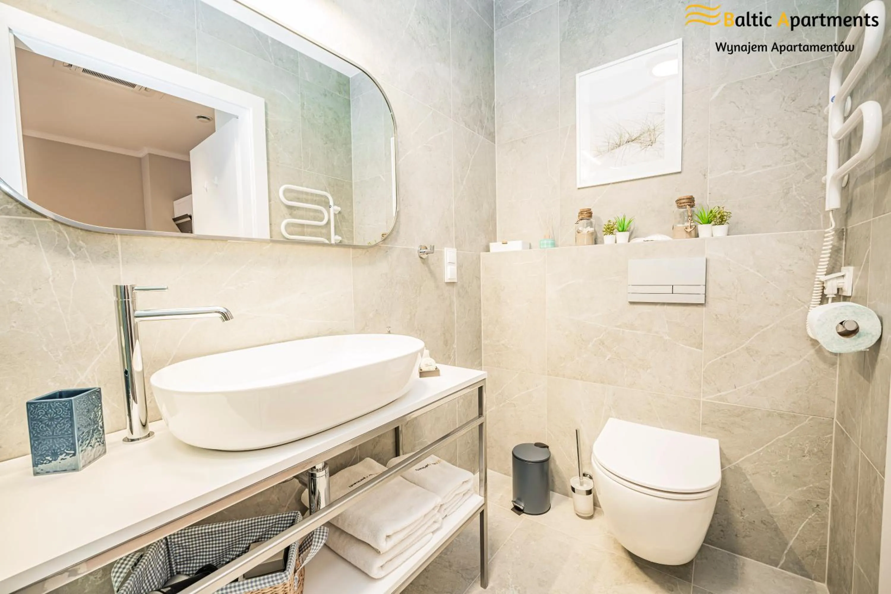 Shower in Seaside Garden Apartments & Wellness by Baltic Apartments
