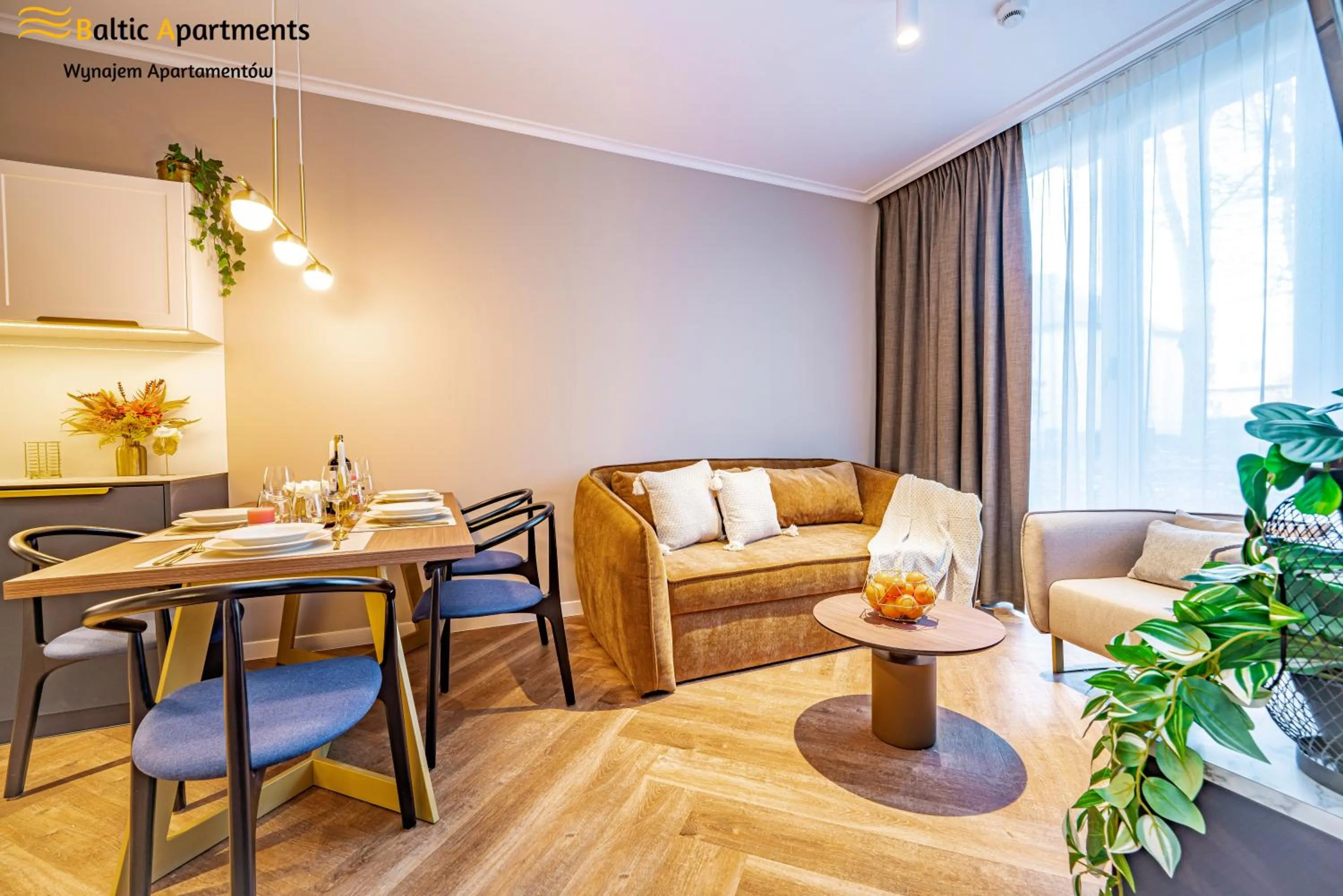 Living room in Seaside Garden Apartments & Wellness by Baltic Apartments