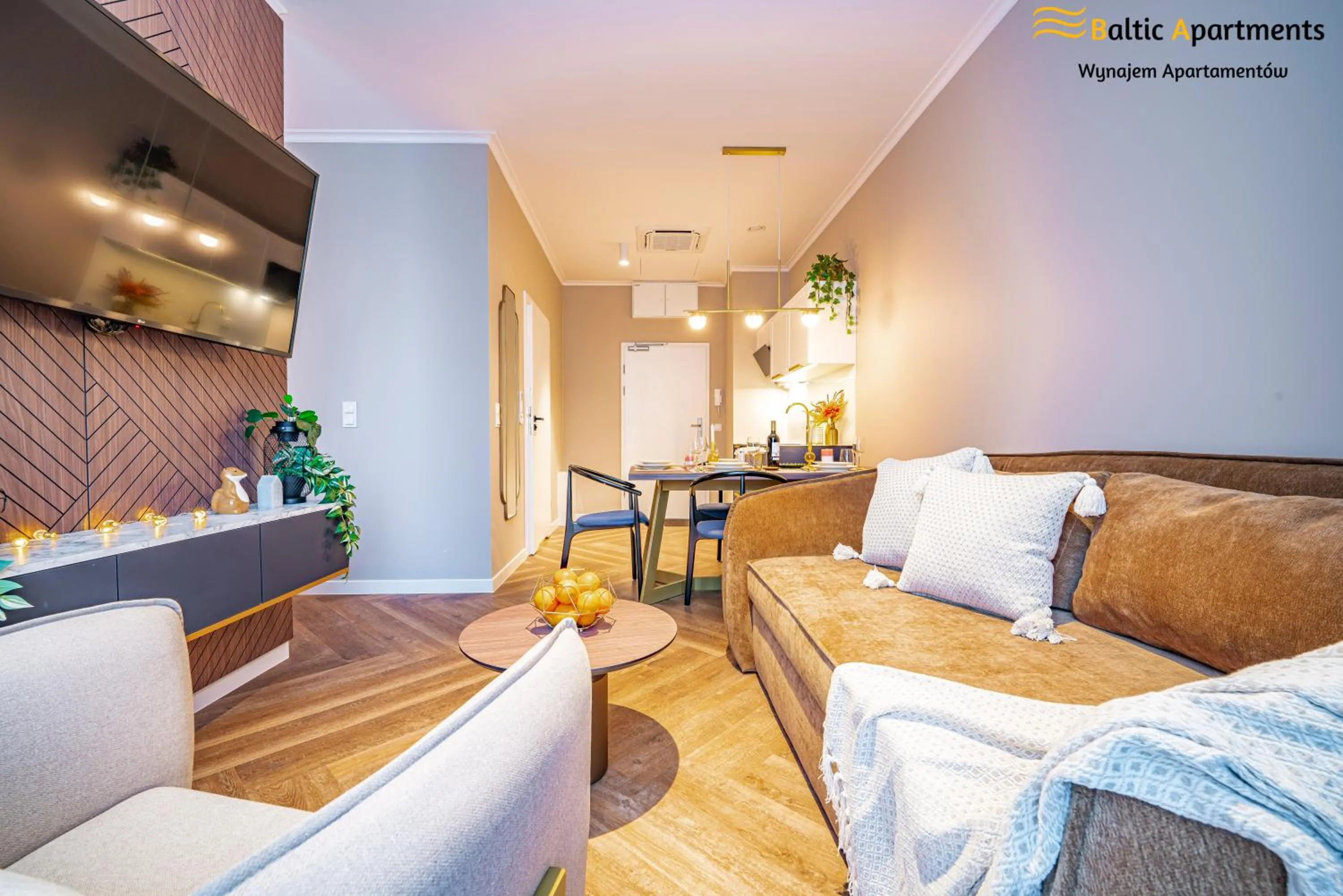 Bed in Seaside Garden Apartments & Wellness by Baltic Apartments