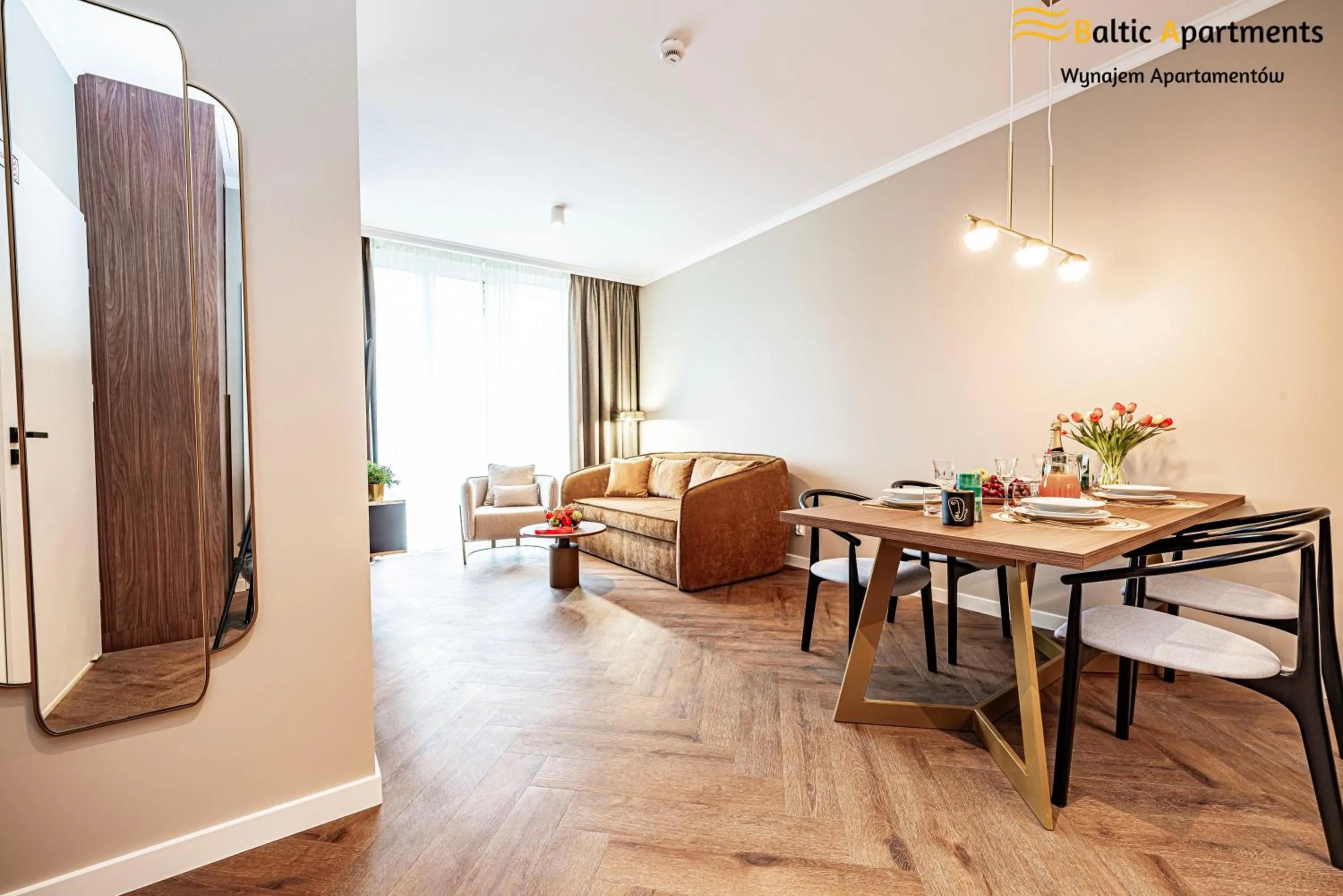 Living room in Seaside Garden Apartments & Wellness by Baltic Apartments