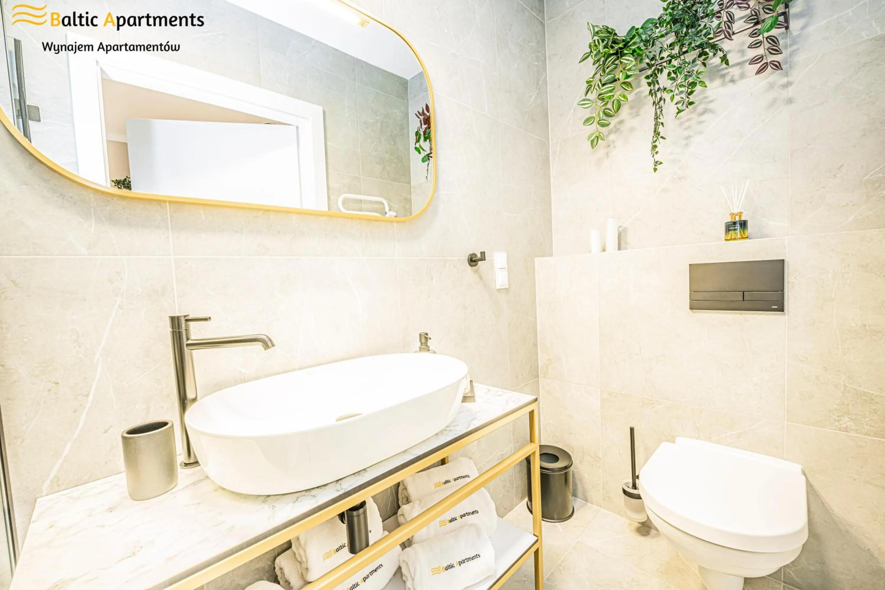 Toilet in Seaside Garden Apartments & Wellness by Baltic Apartments