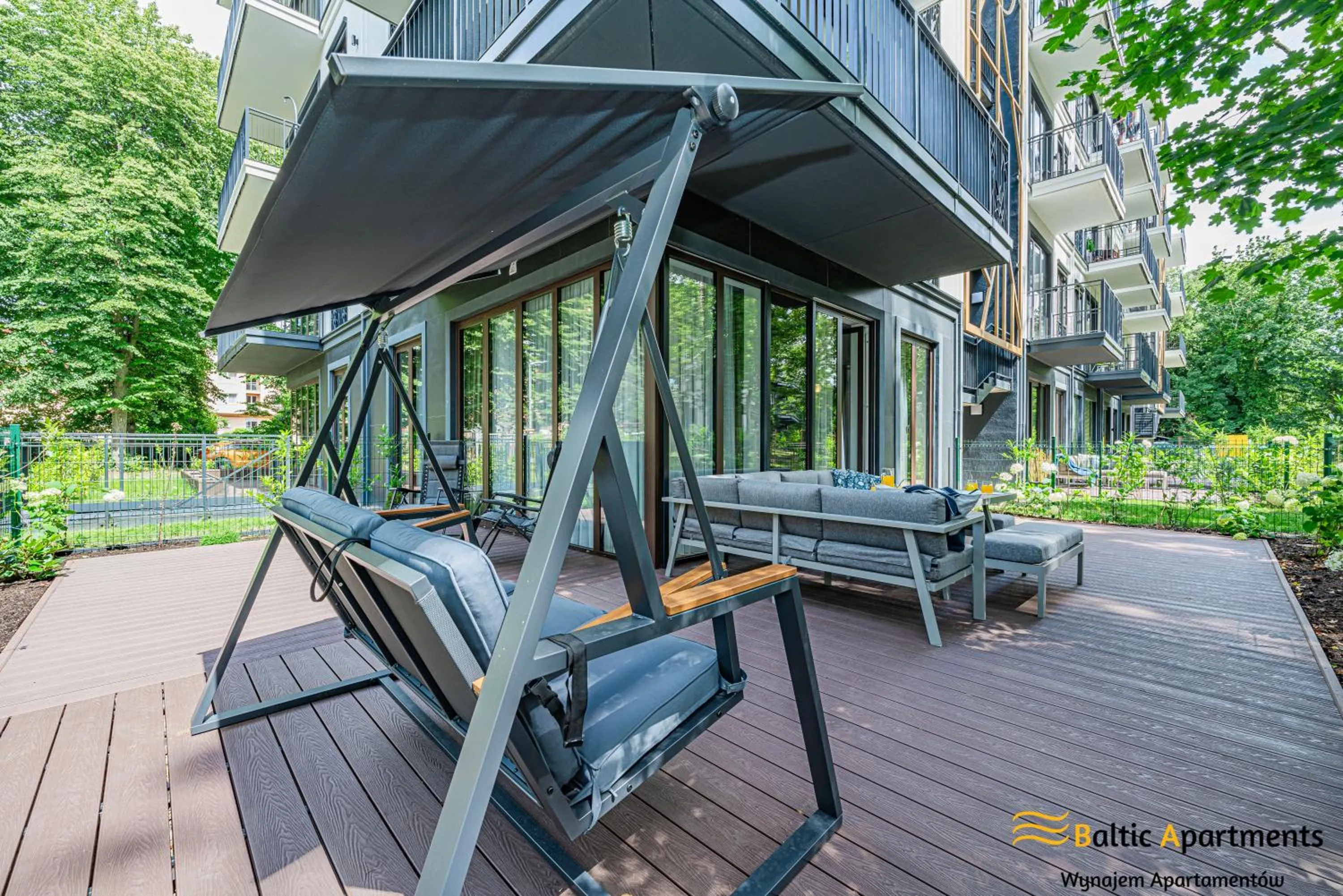 Garden in Seaside Garden Apartments & Wellness by Baltic Apartments