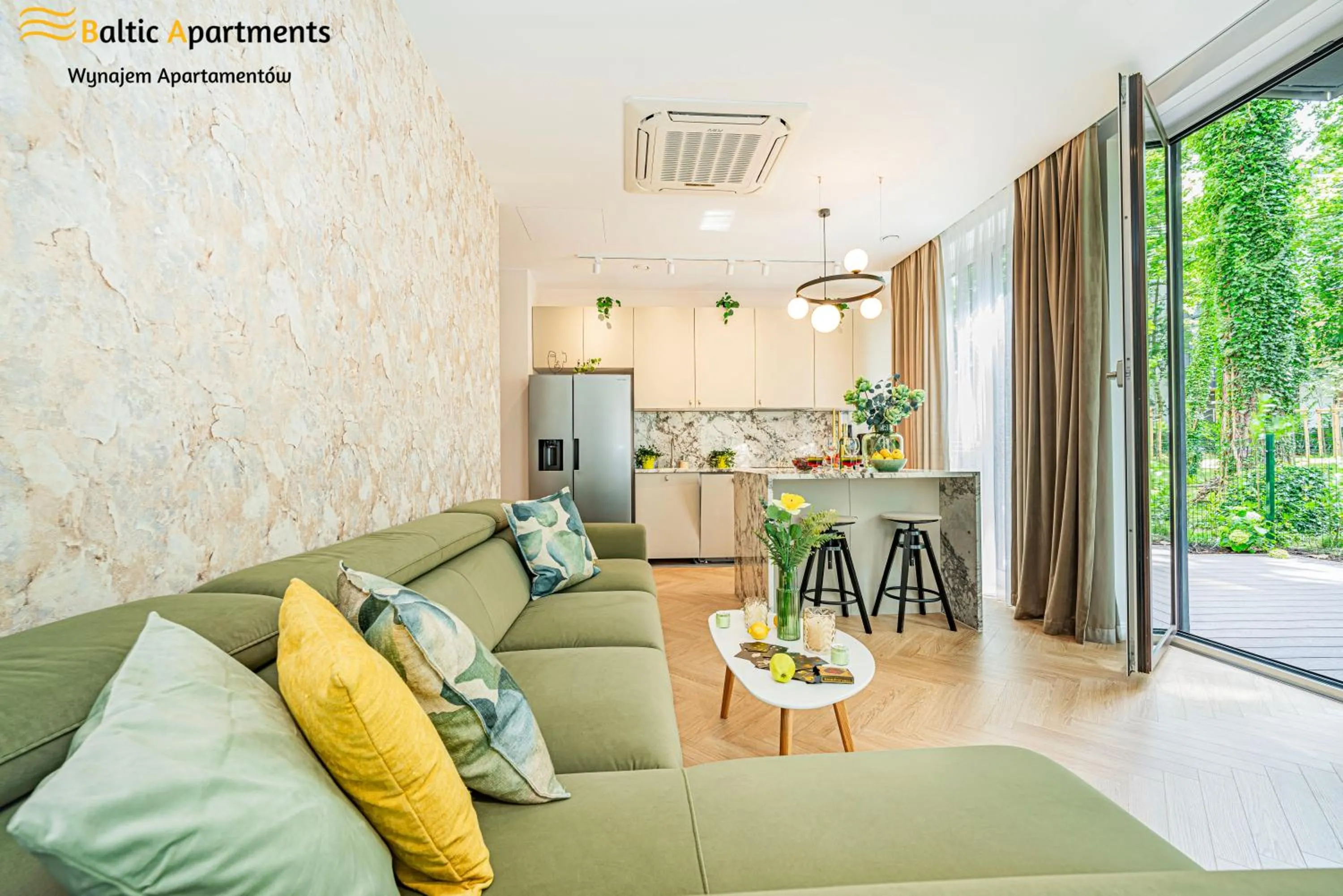 Living room in Seaside Garden Apartments & Wellness by Baltic Apartments