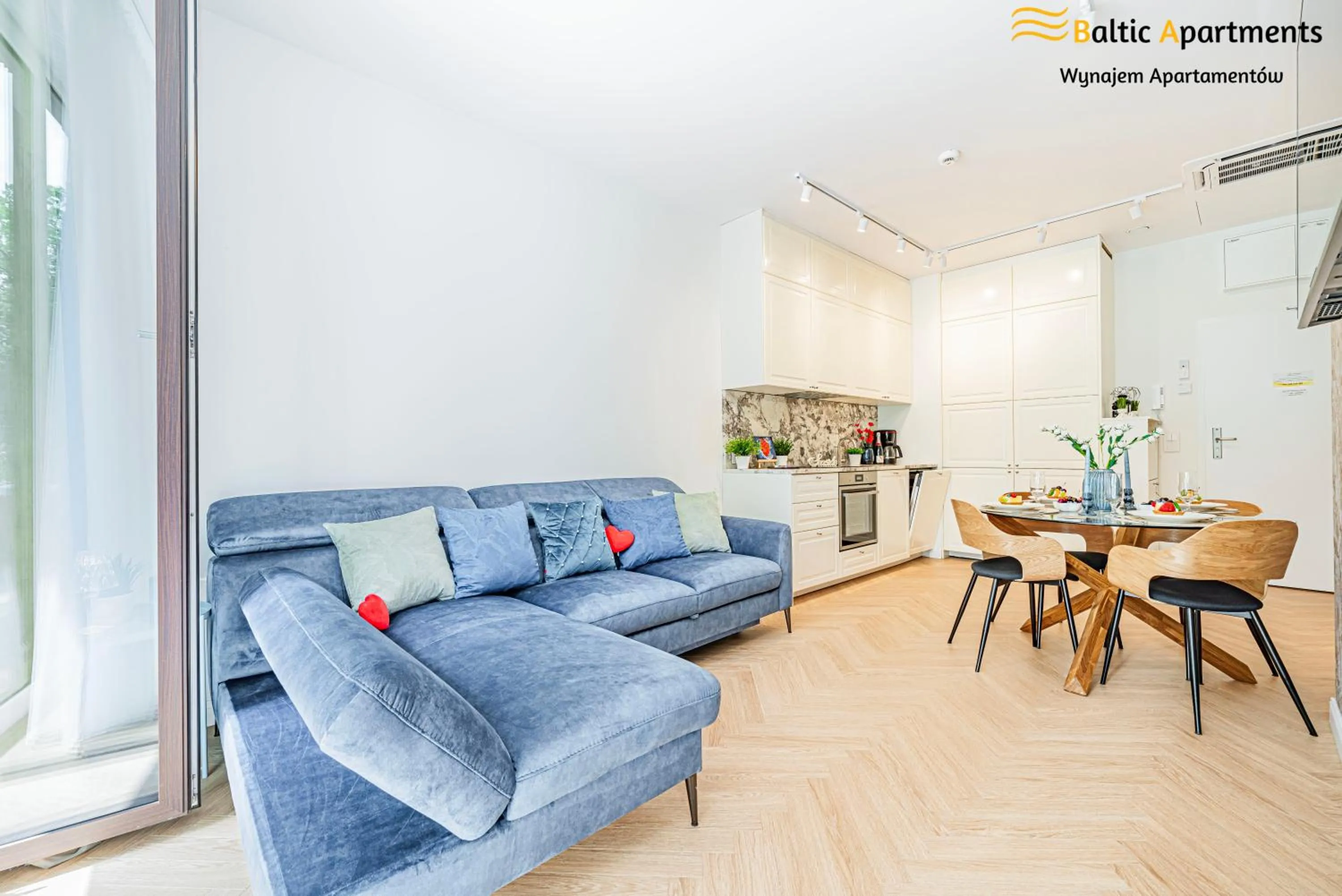 Living room in Seaside Garden Apartments & Wellness by Baltic Apartments