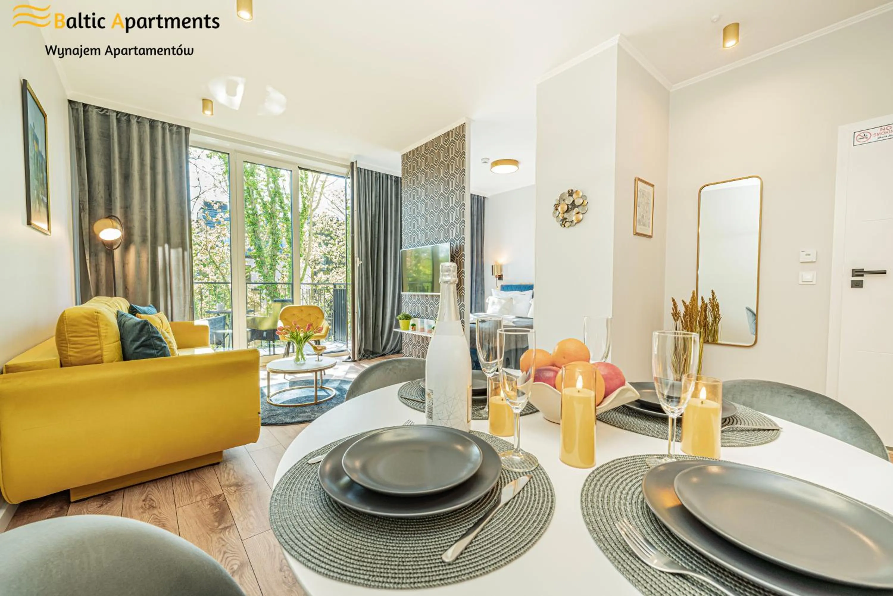 Living room in Seaside Garden Apartments & Wellness by Baltic Apartments