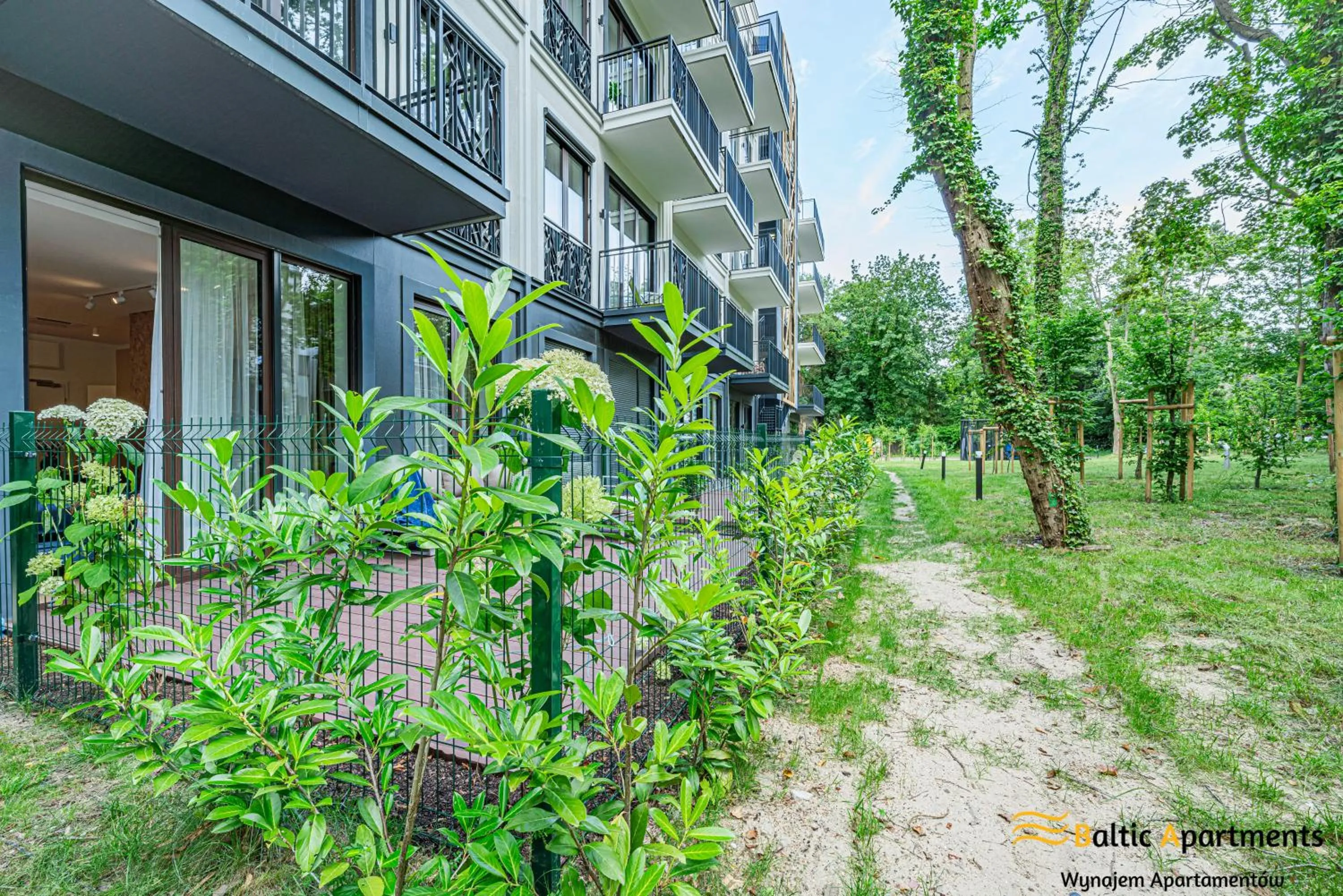 Natural landscape in Seaside Garden Apartments & Wellness by Baltic Apartments